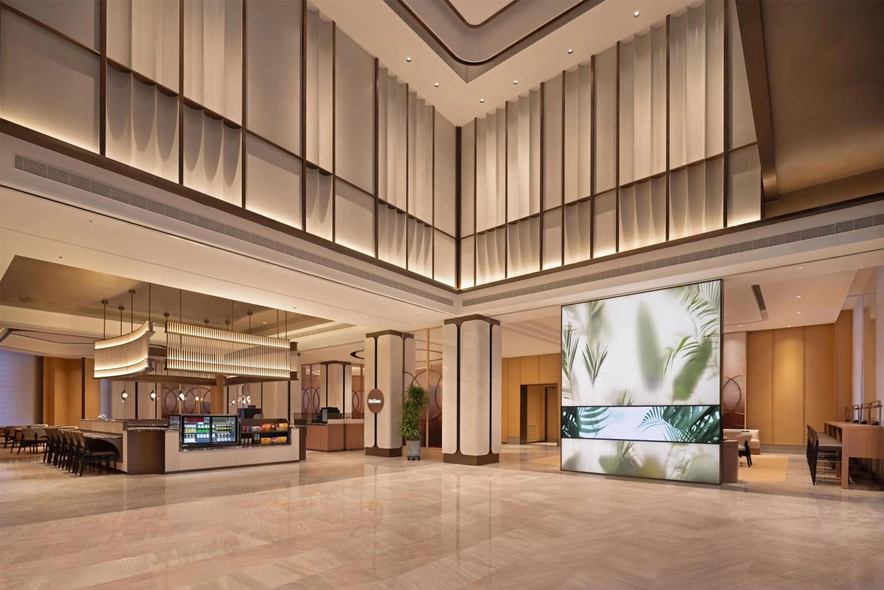 Lobby or reception in Hilton Garden Inn Songyuan Ningjiang