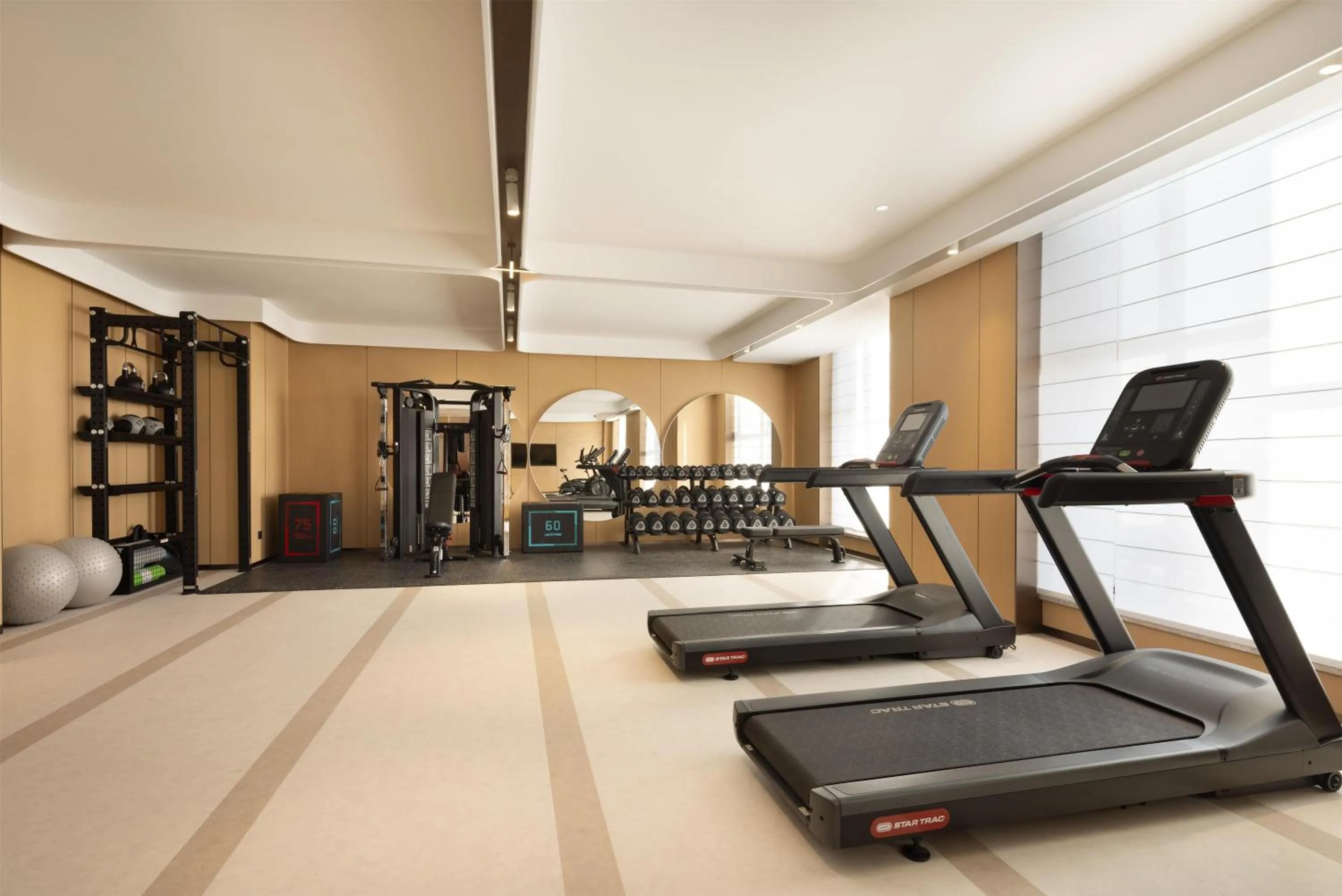 Fitness centre/facilities in Hilton Garden Inn Songyuan Ningjiang