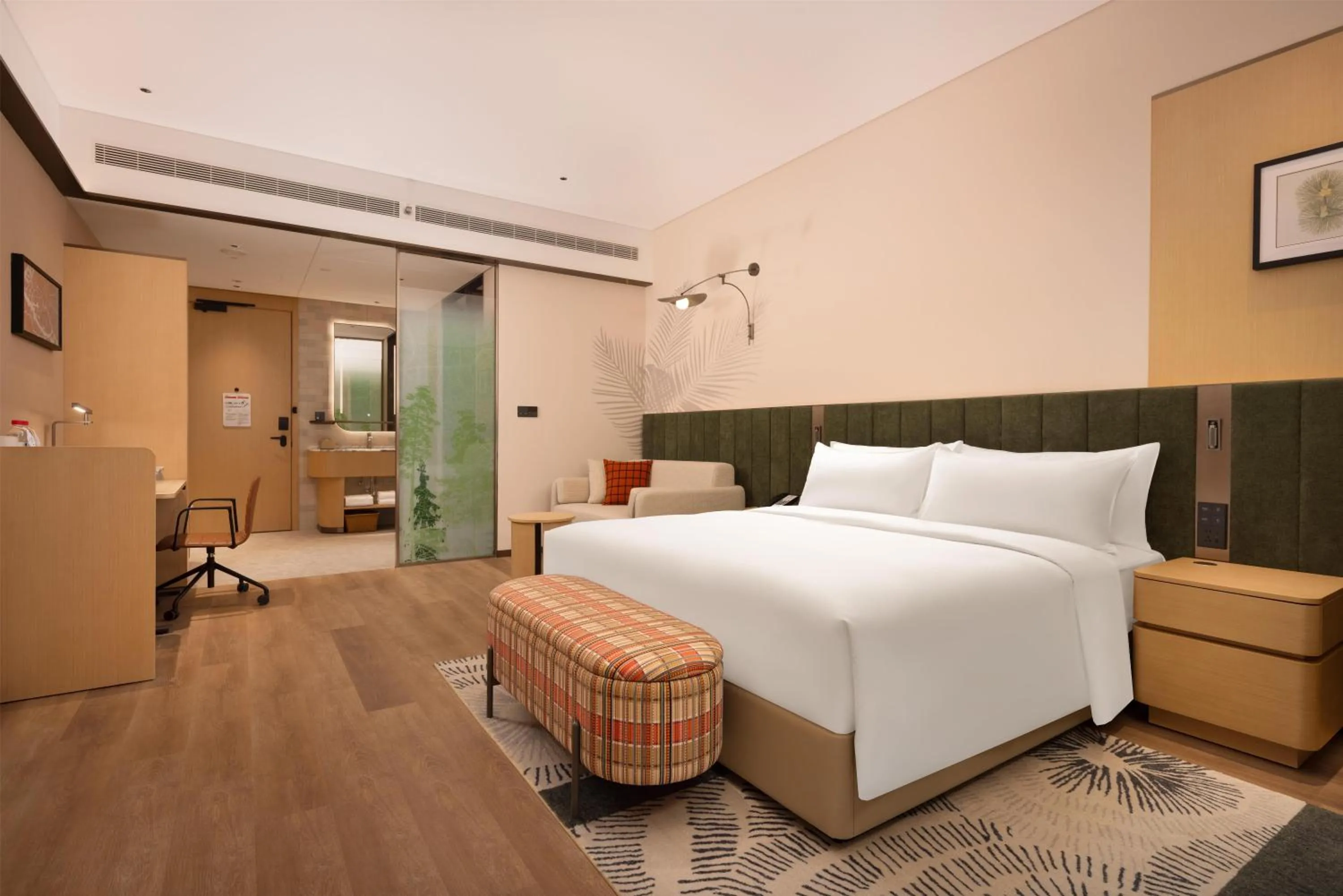 Bed in Hilton Garden Inn Songyuan Ningjiang