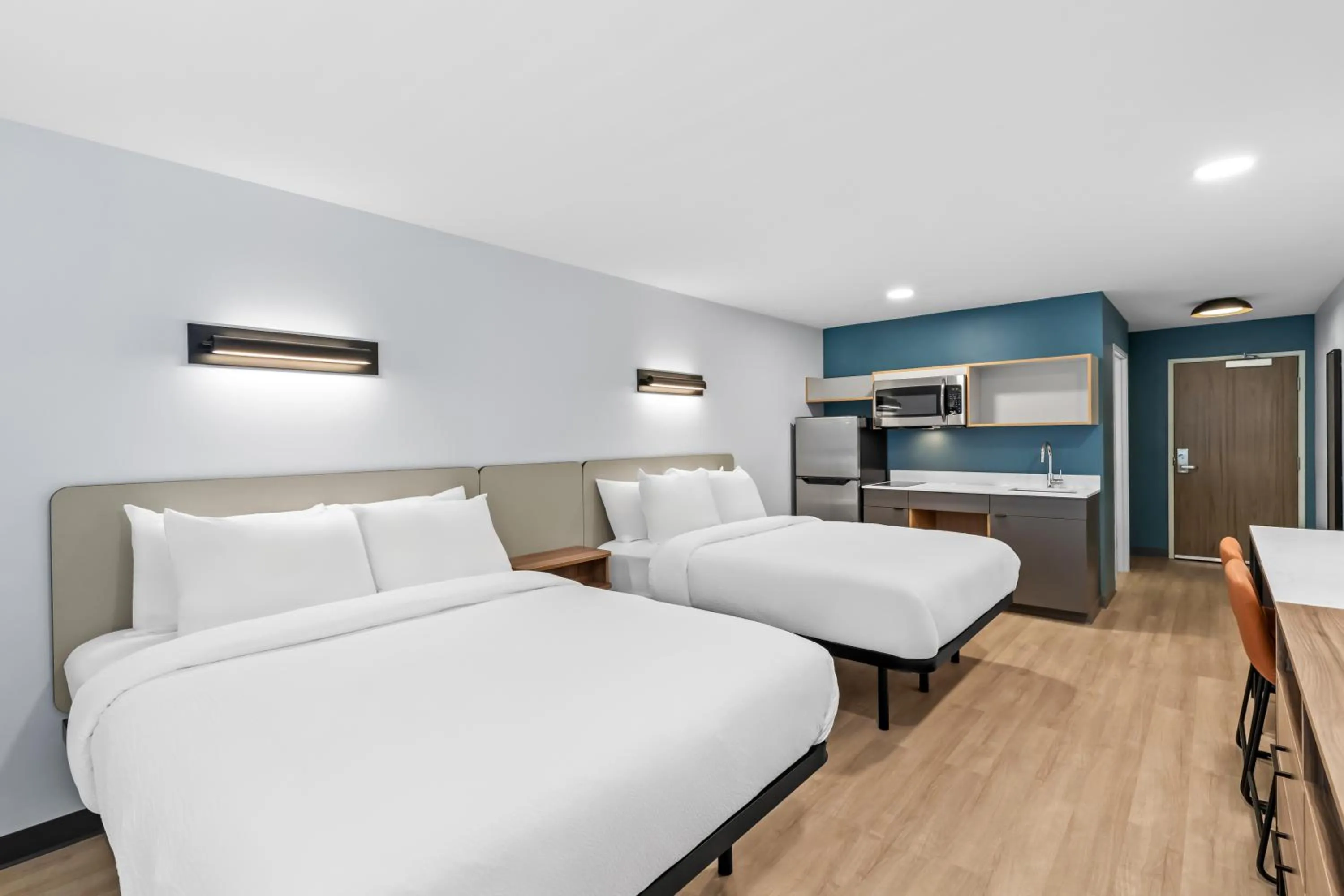 Bed in StudioRes by Marriott Newnan