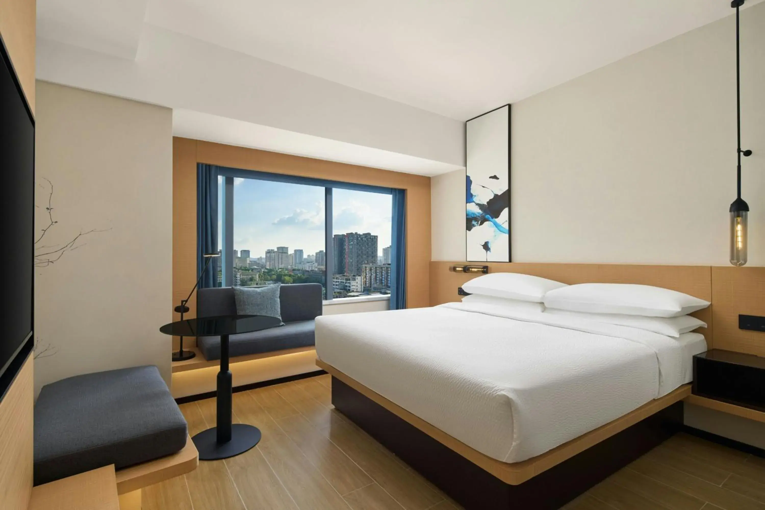 Superior King Room with City View - single occupancy in Fairfield by Marriott Chengdu Tianfu Square Superior King Room with City View - single occupancy in Fairfield by Marriott Chengdu Tianfu Square