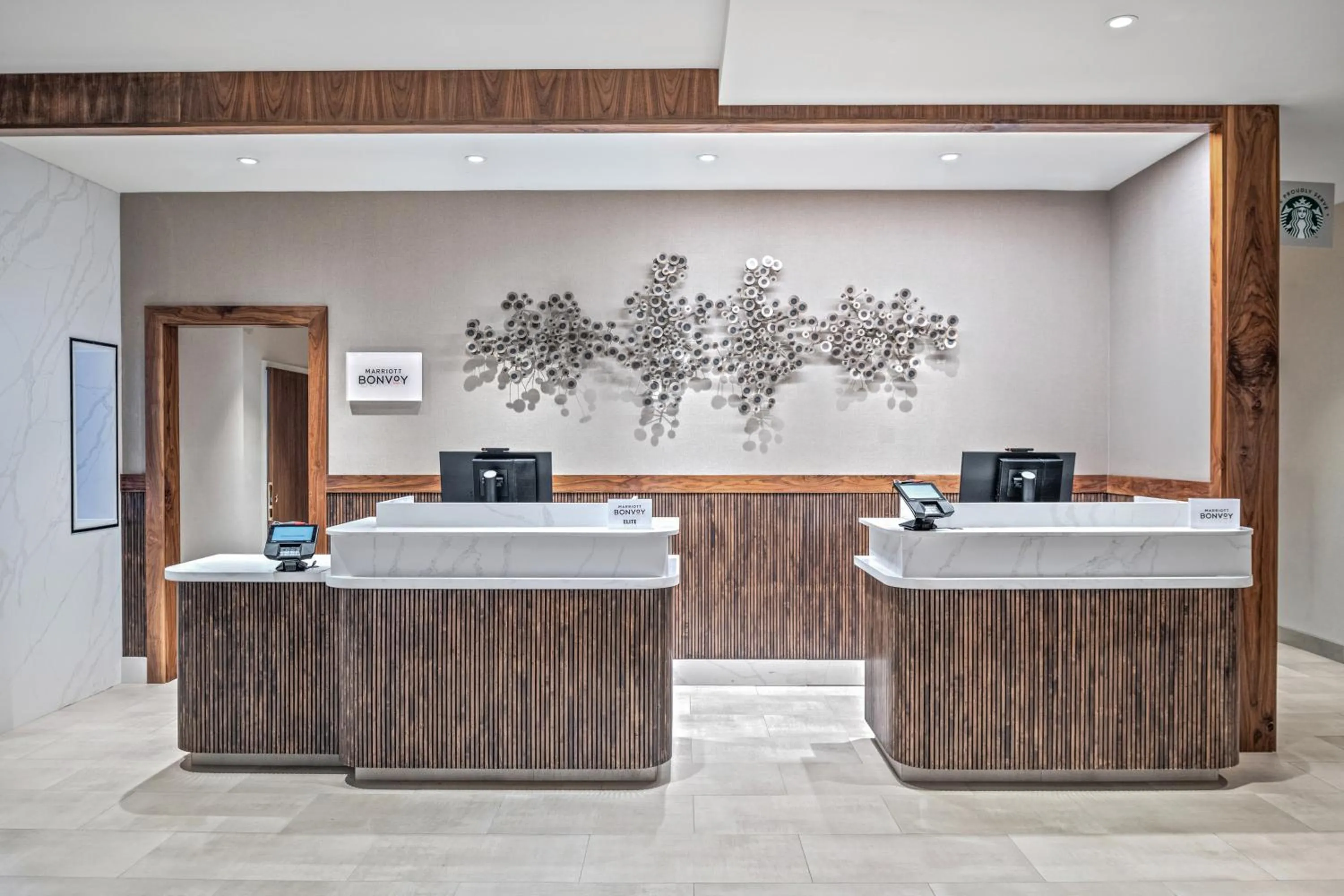 Lobby or reception in Courtyard by Marriott Woodland