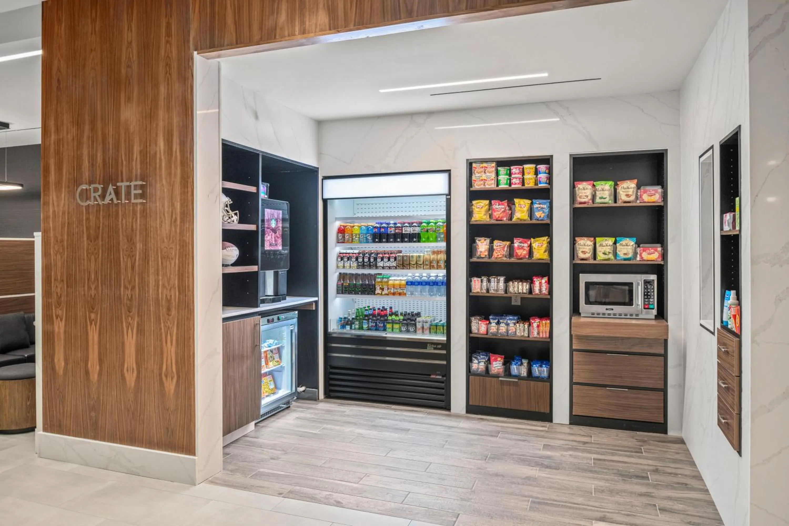 On-site shops in Courtyard by Marriott Woodland