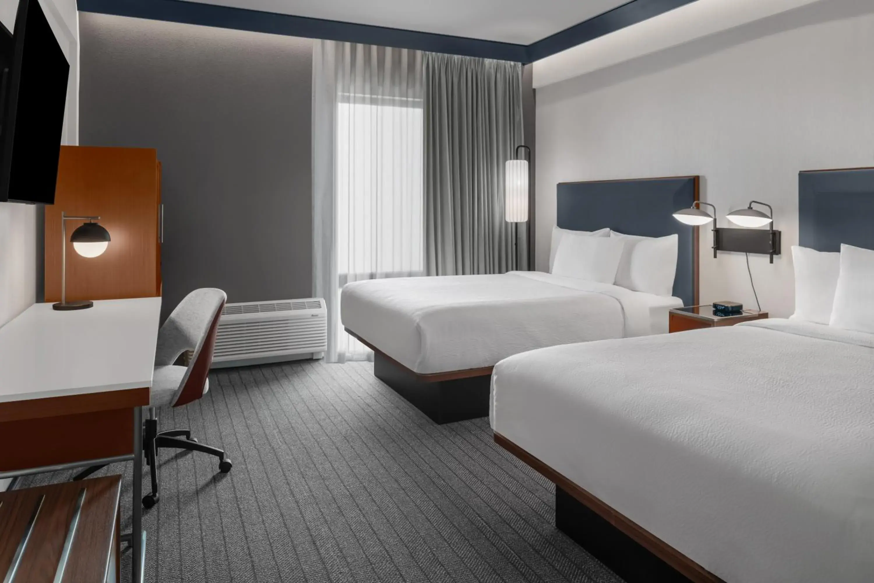 Standard Queen Room with Two Queen Beds in Courtyard by Marriott Woodland Standard Queen Room with Two Queen Beds in Courtyard by Marriott Woodland