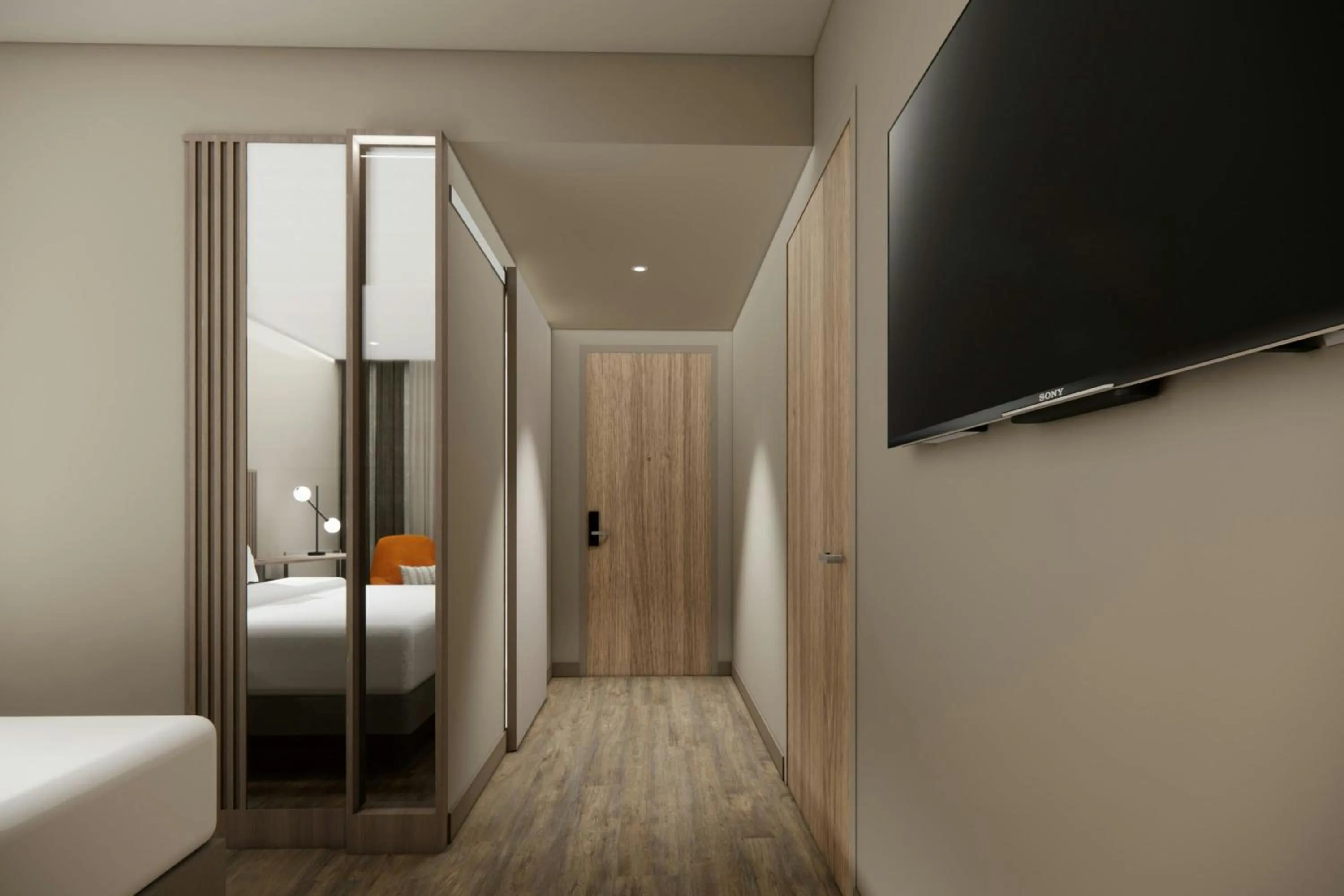 Photo of the whole room, Bed in Courtyard by Marriott Quito Airport