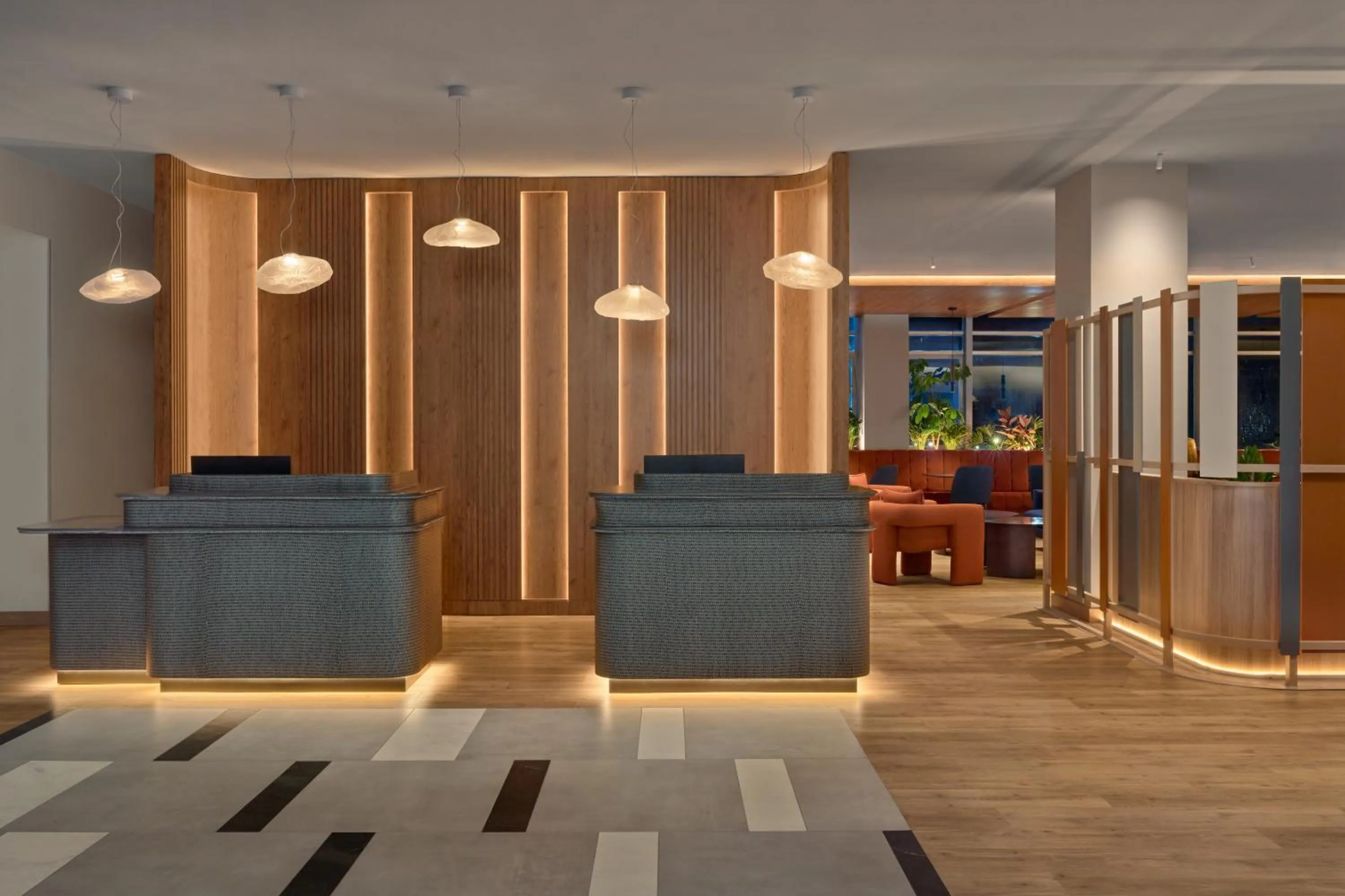 Lobby or reception in Courtyard by Marriott Quito Airport