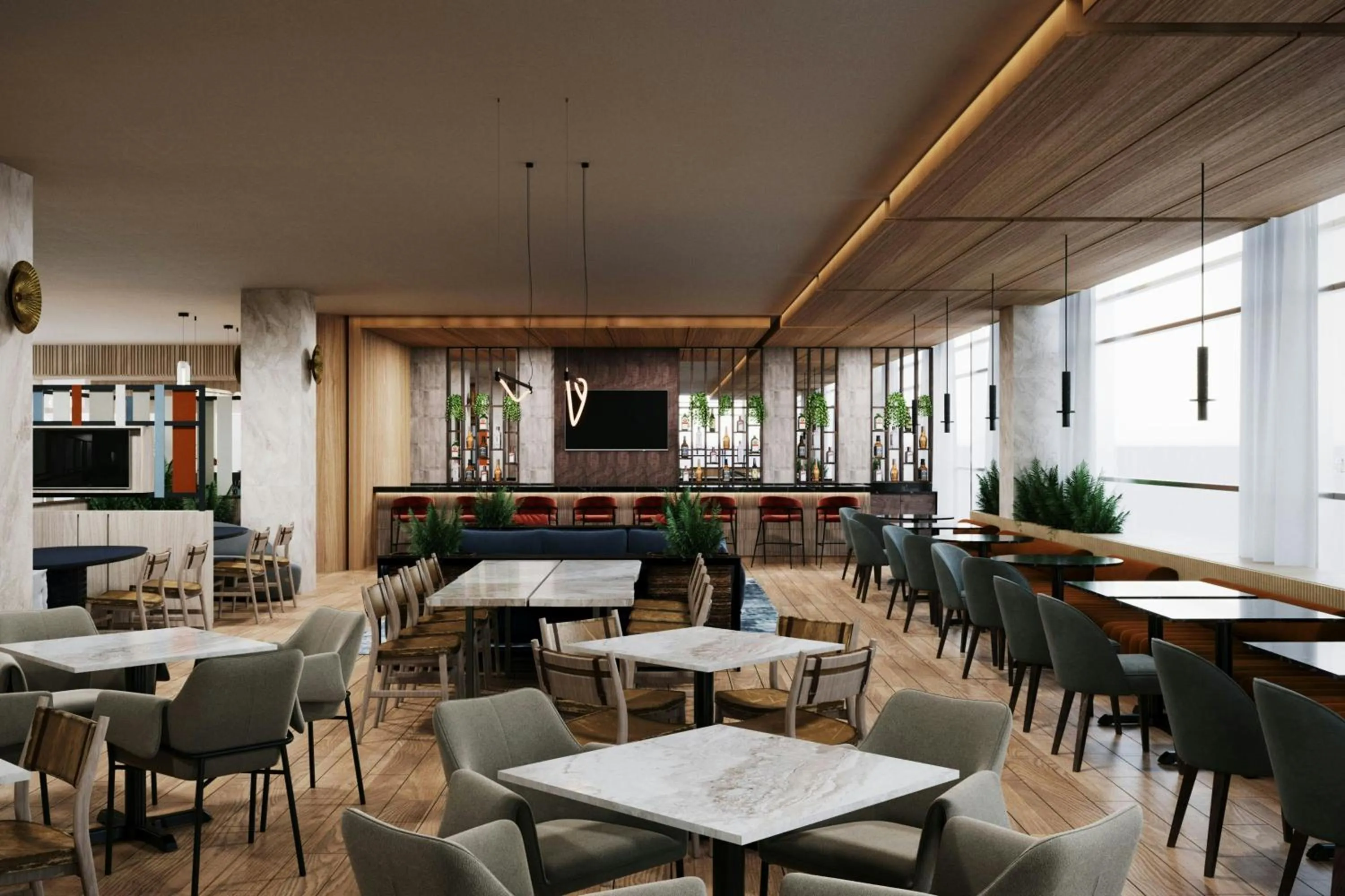 Restaurant/places to eat in Courtyard by Marriott Quito Airport