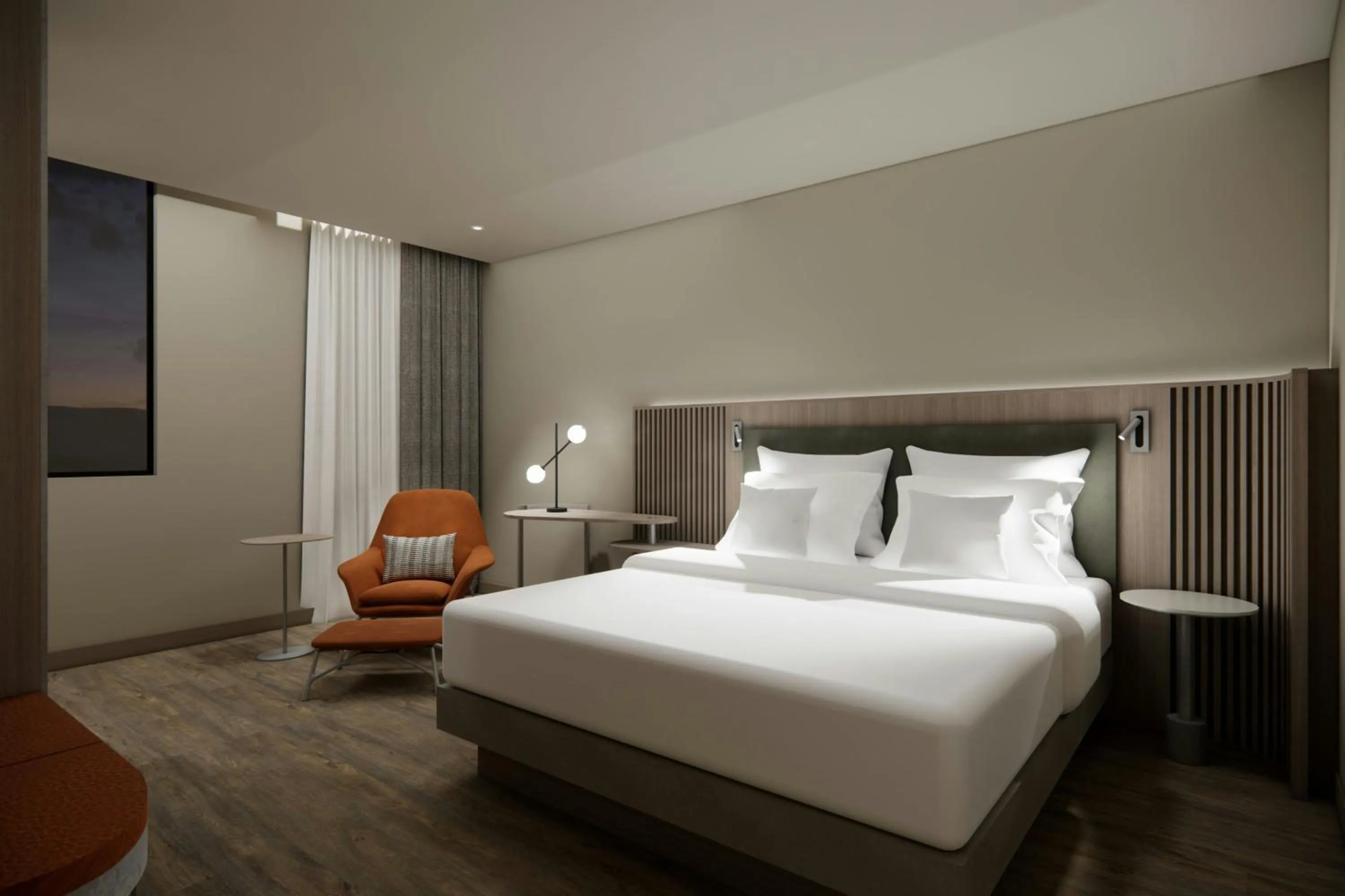 Photo of the whole room, Bed in Courtyard by Marriott Quito Airport