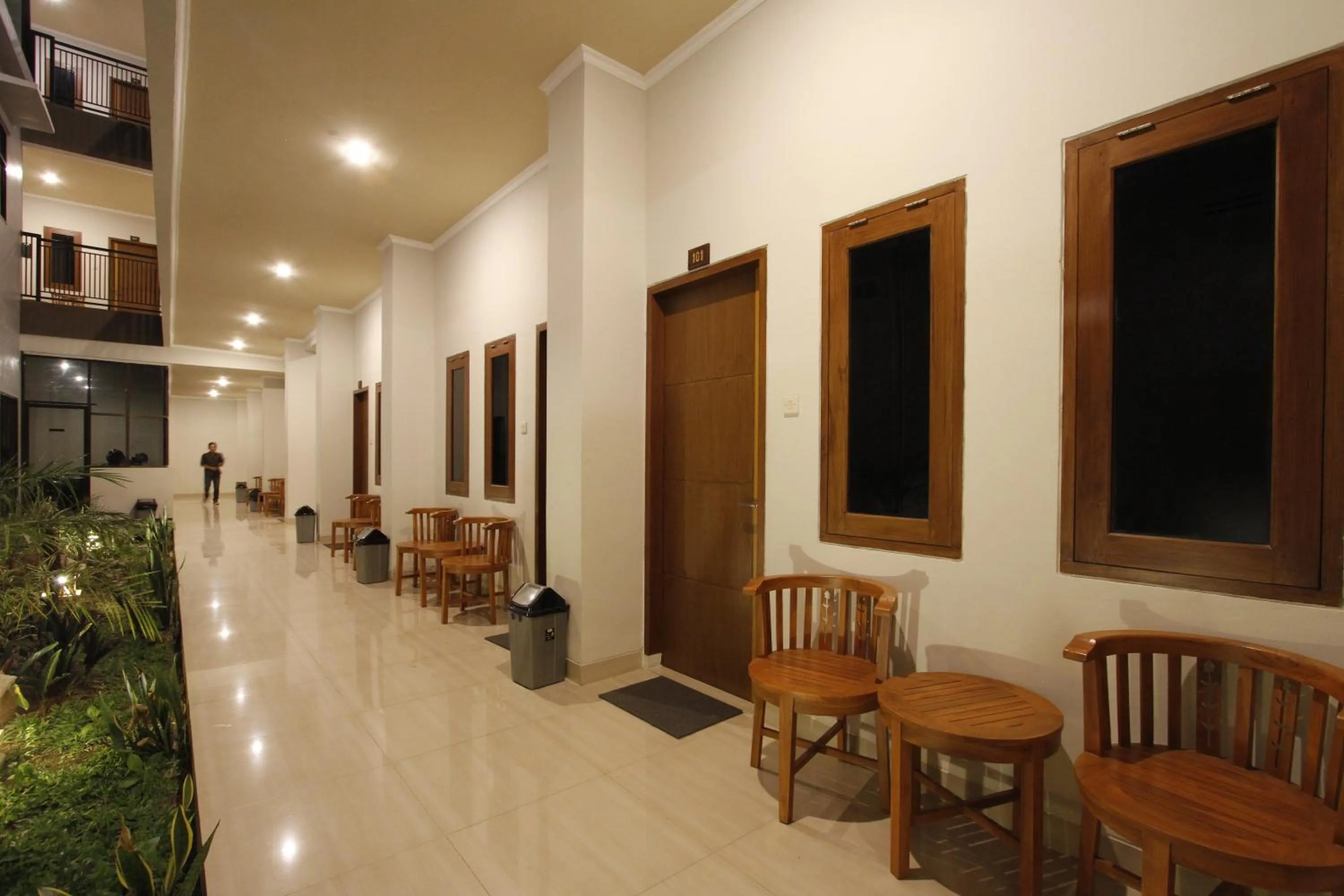 Facade/entrance in Palapa Hotel