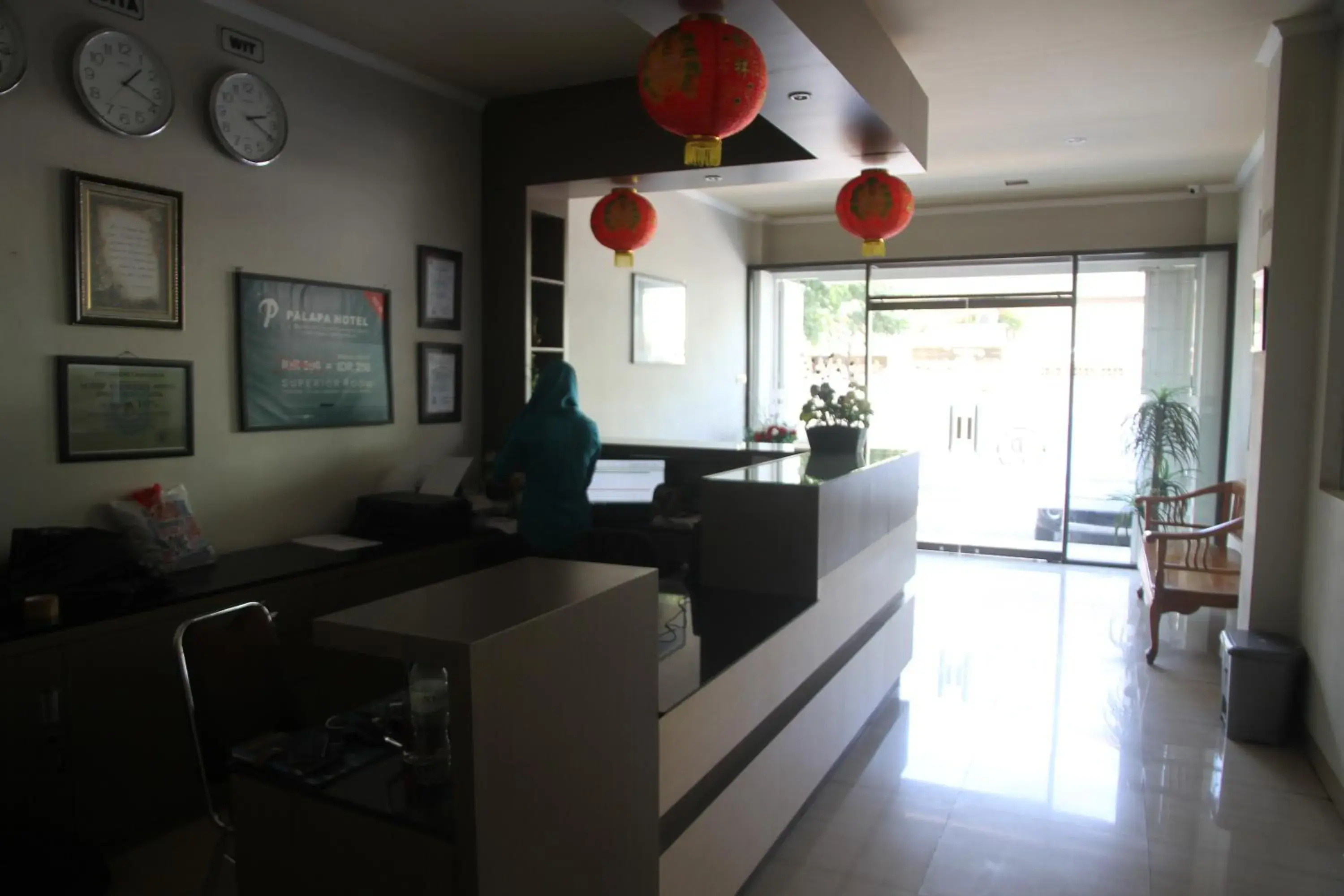 Lobby or reception in Palapa Hotel Lobby or reception in Palapa Hotel