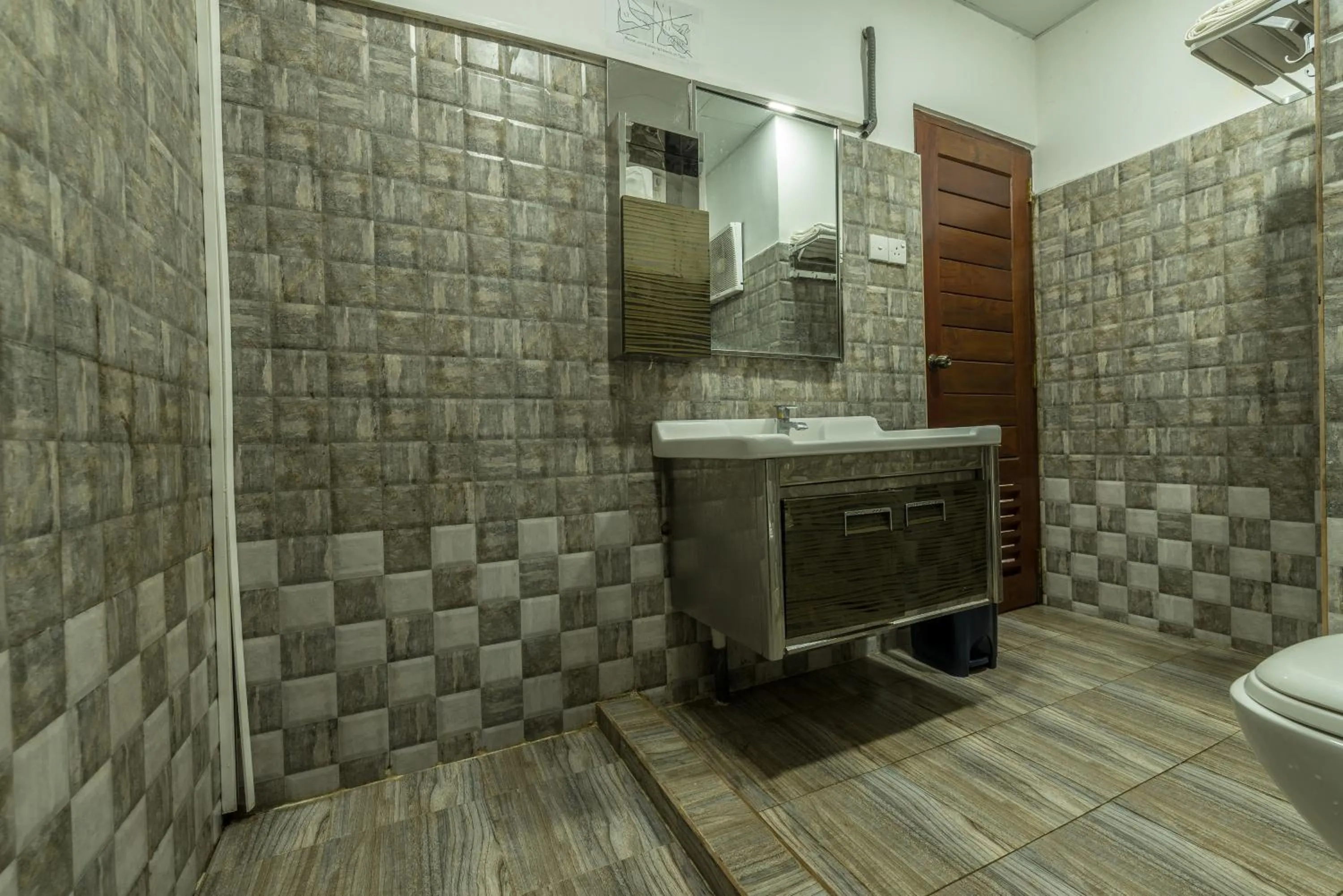 Bathroom in Metro City Hotel