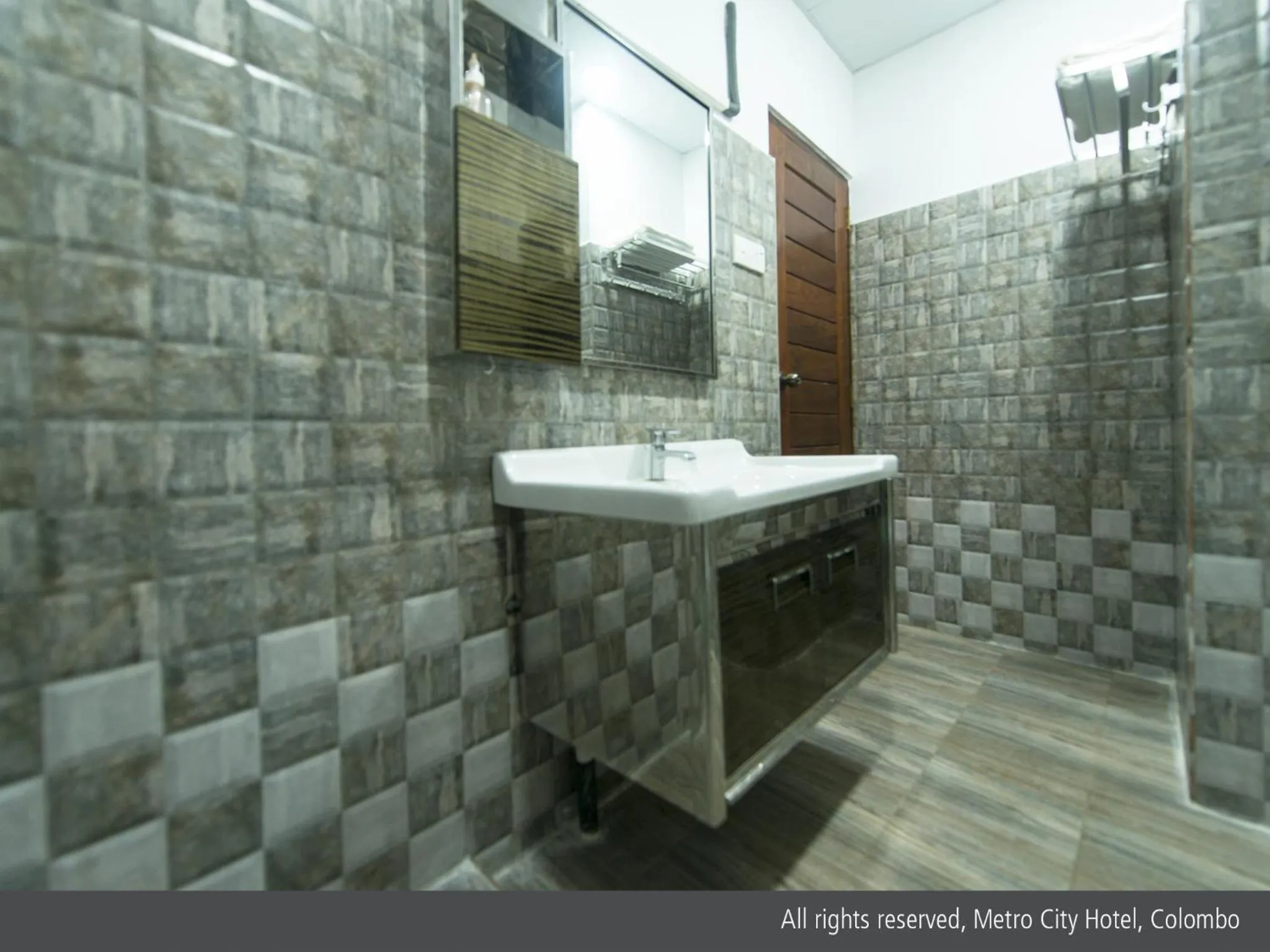 Bathroom in Metro City Hotel