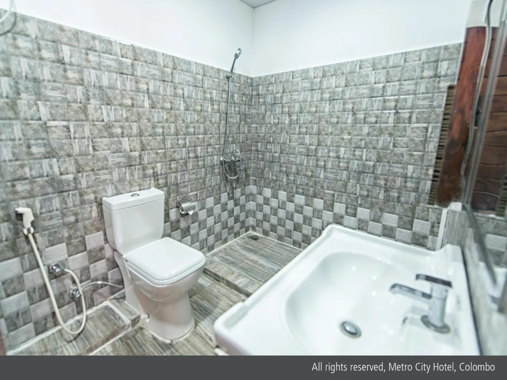 Bathroom in Metro City Hotel