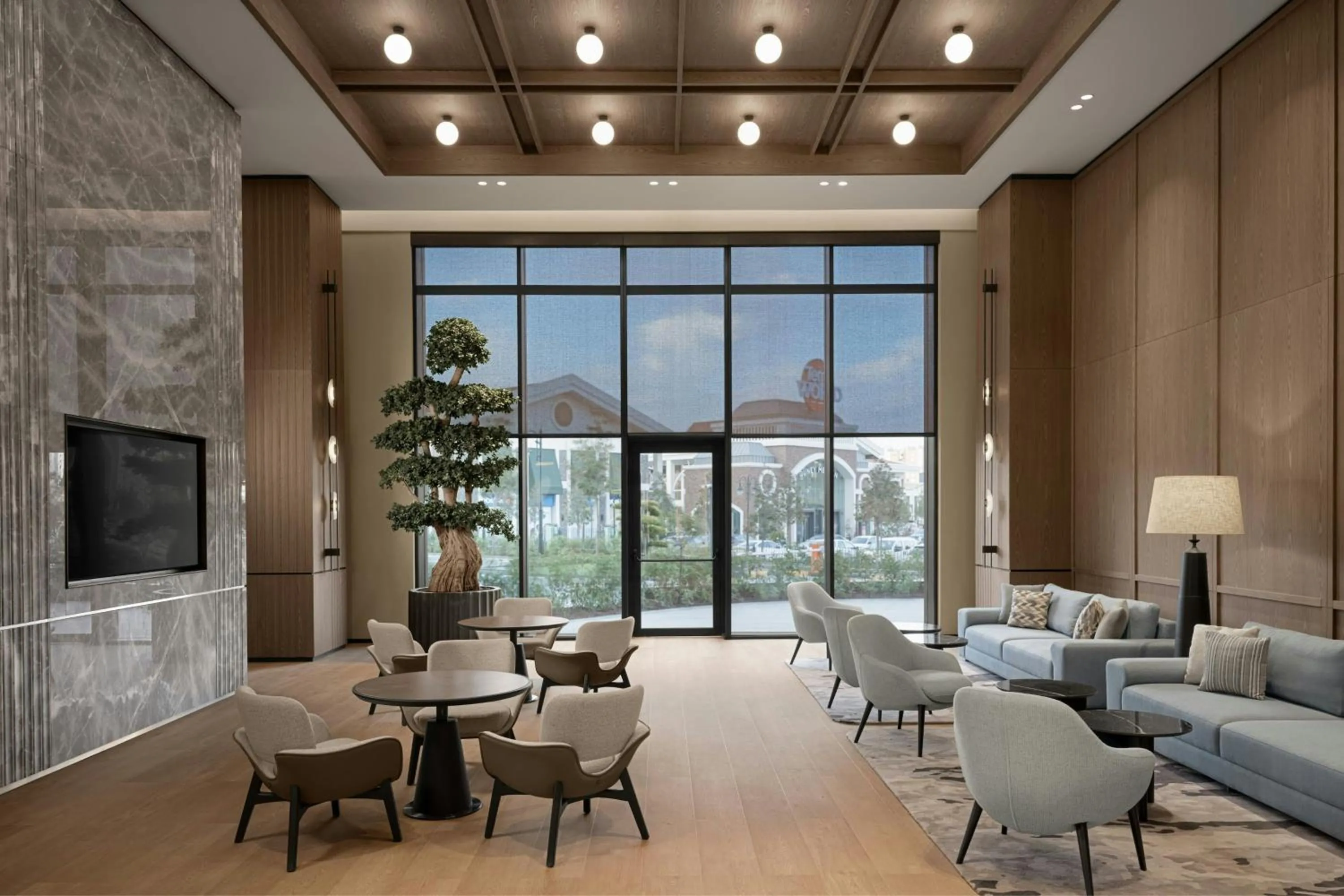 Lobby or reception in Marriott Executive Apartments Istanbul Tema World