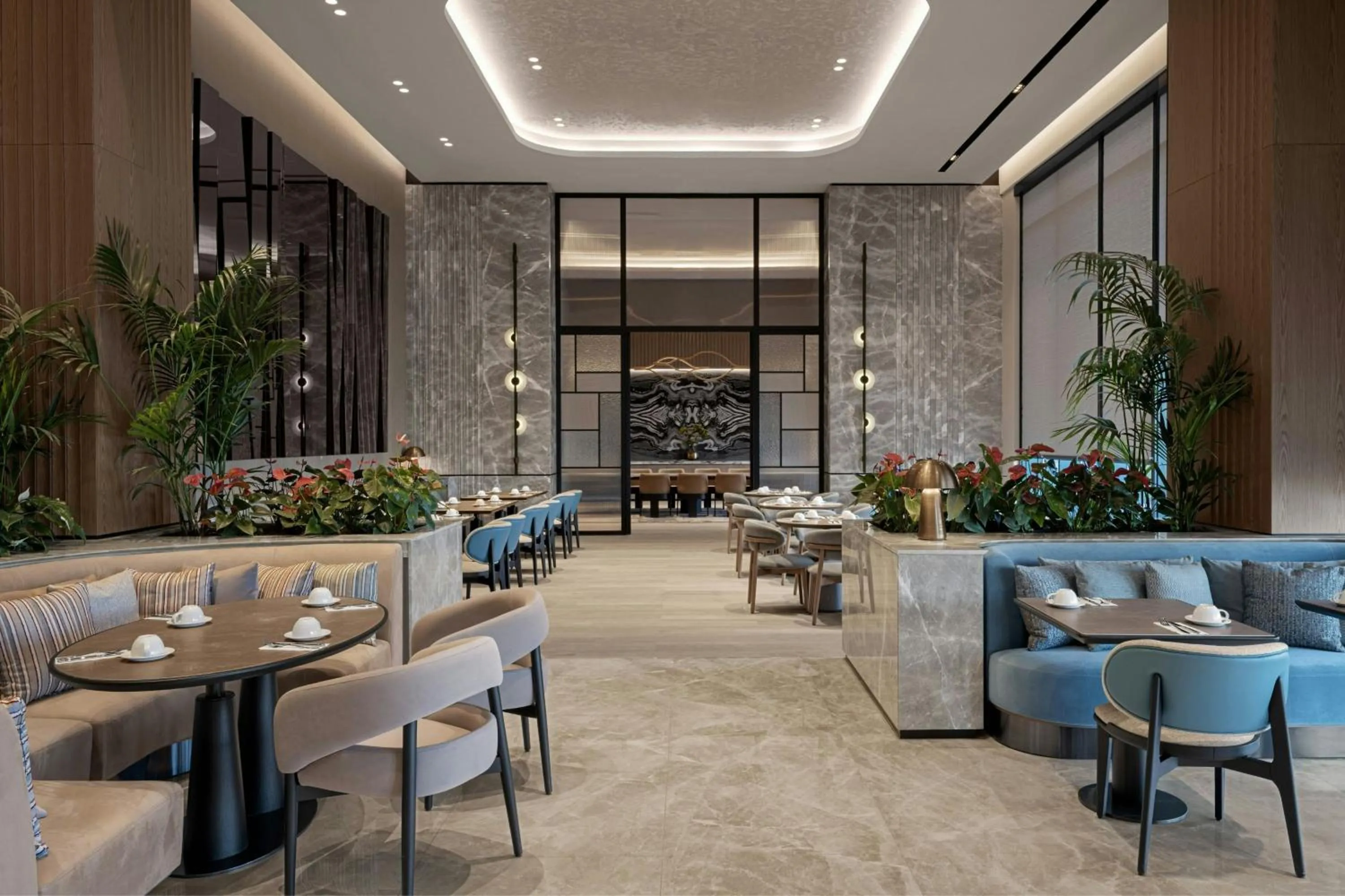 Restaurant/places to eat in Marriott Executive Apartments Istanbul Tema World