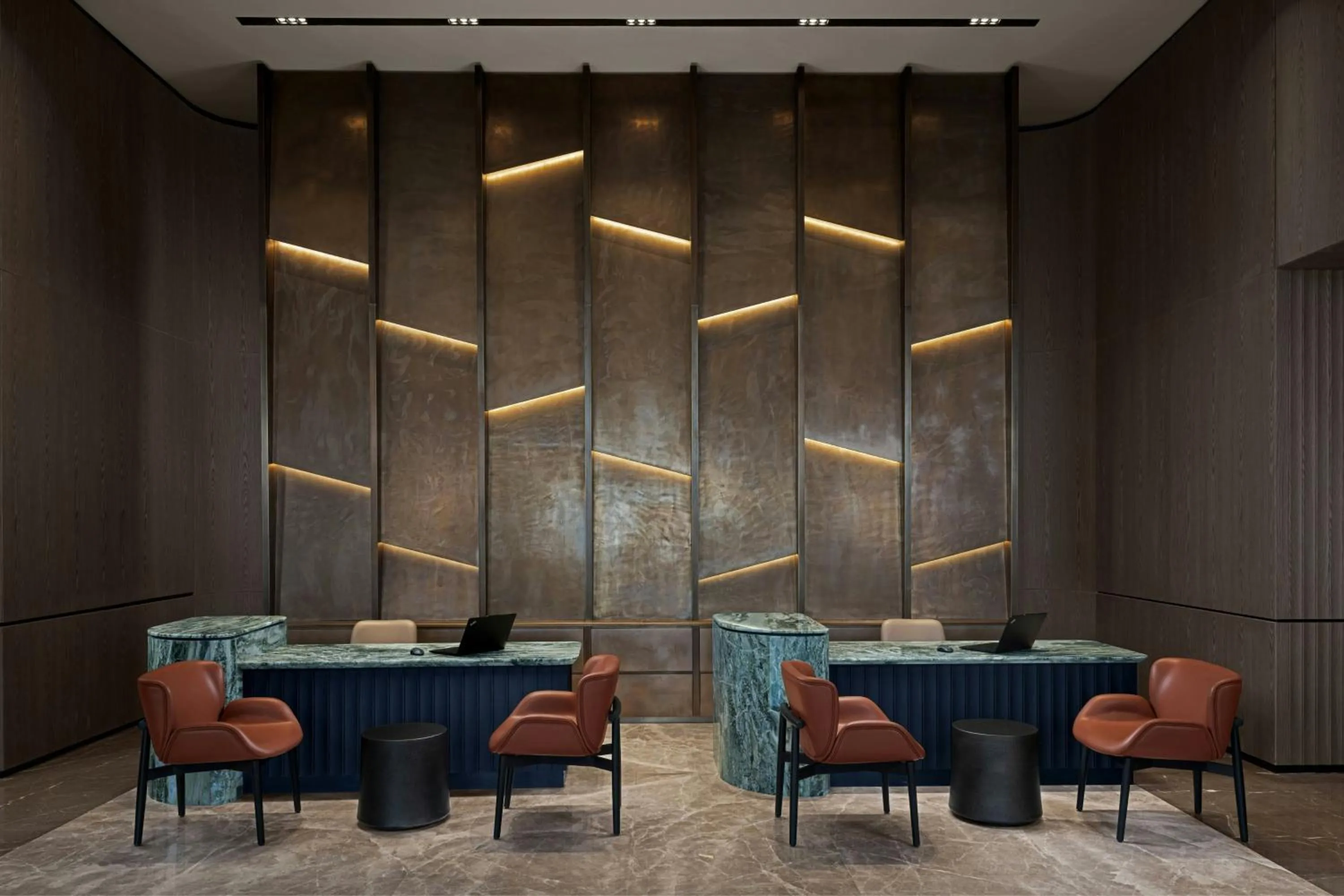 Lobby or reception in Marriott Executive Apartments Istanbul Tema World
