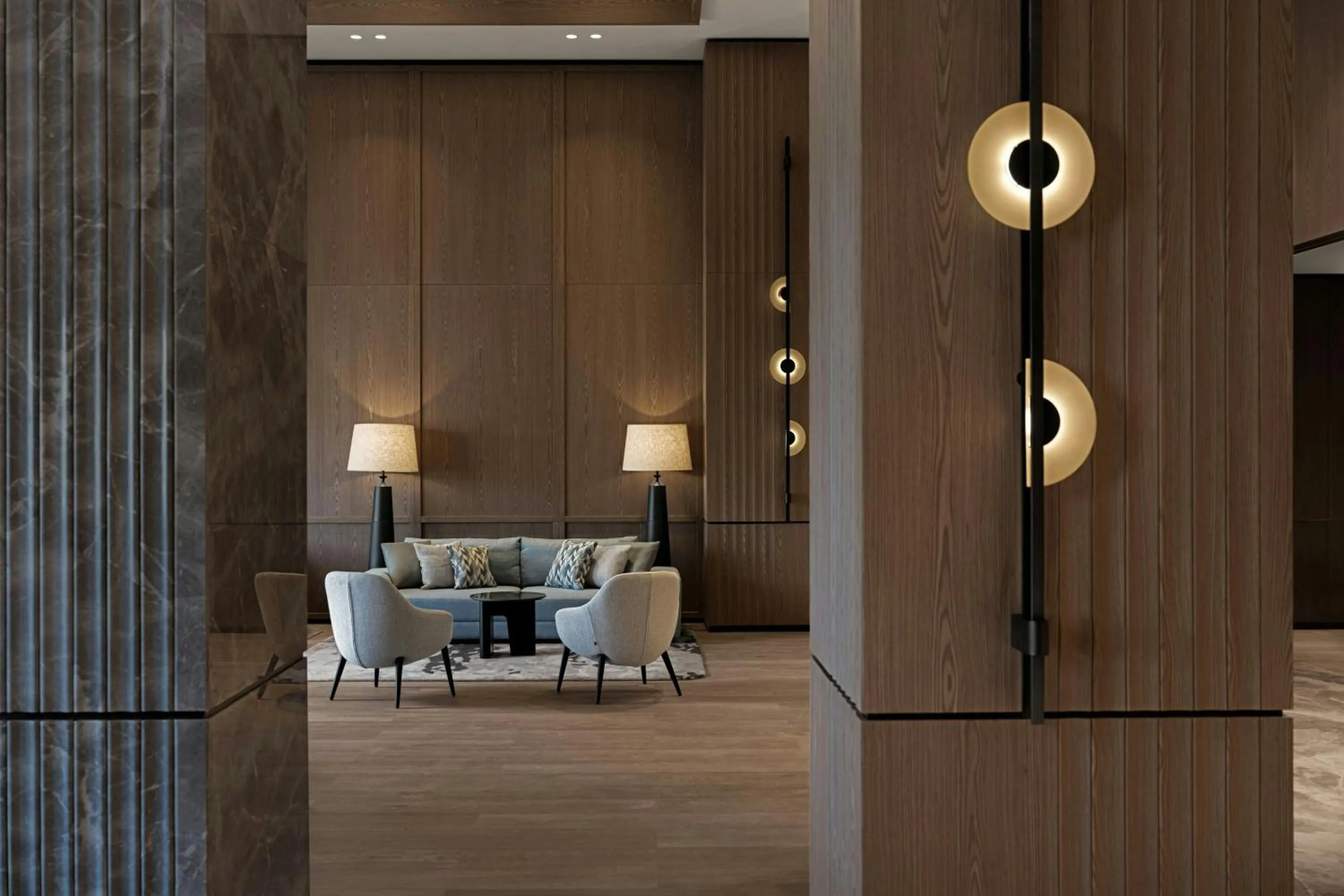 Lobby or reception in Marriott Executive Apartments Istanbul Tema World