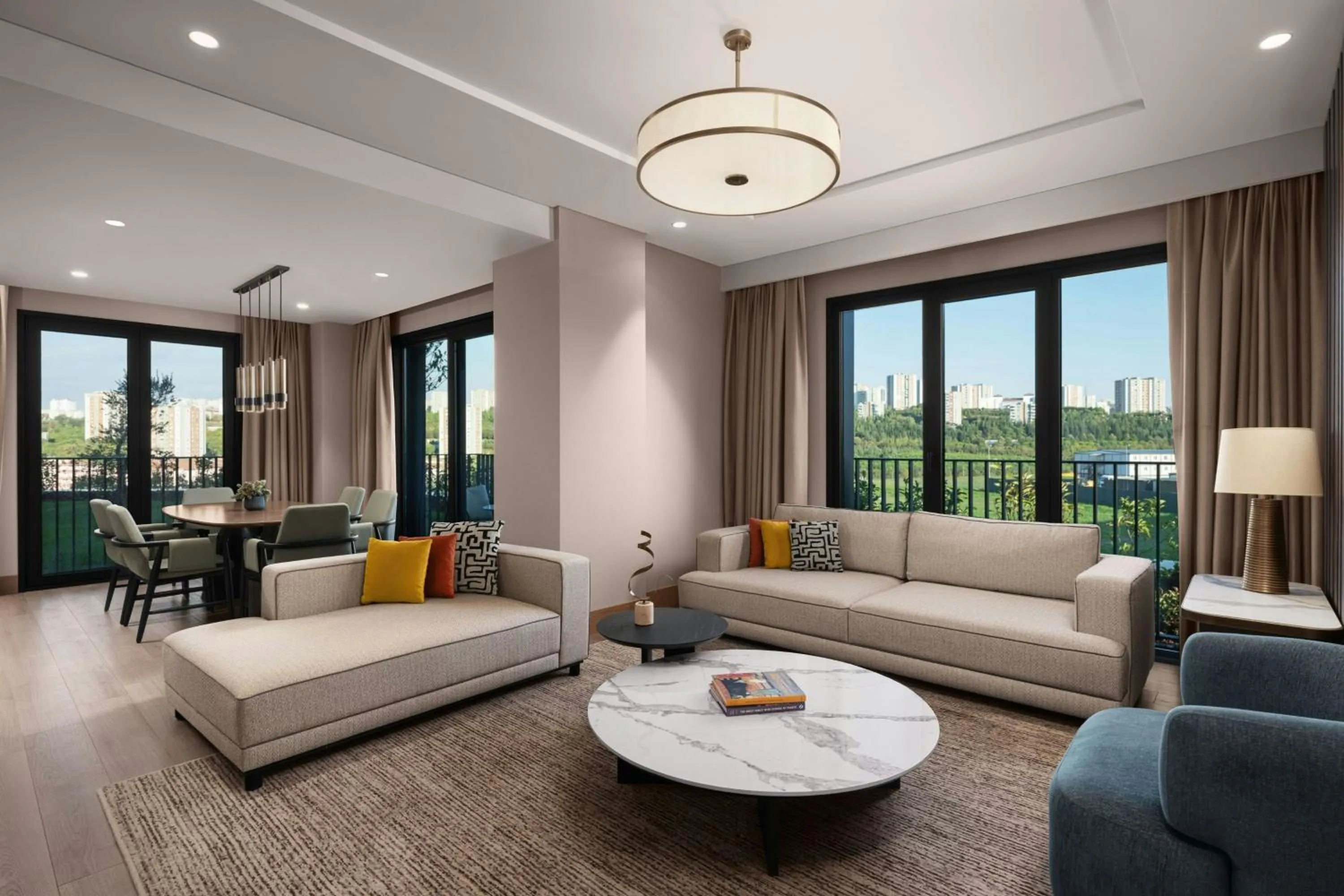 Bedroom in Marriott Executive Apartments Istanbul Tema World