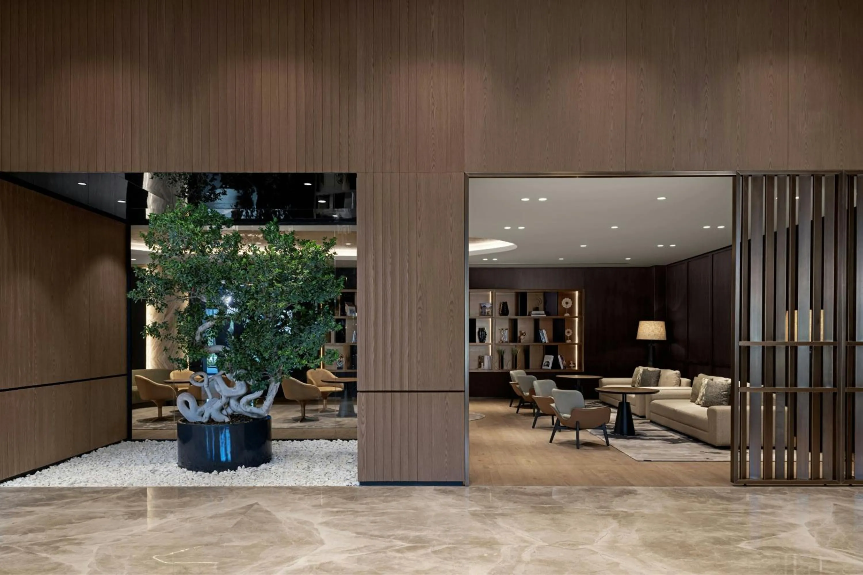 Lobby or reception in Marriott Executive Apartments Istanbul Tema World