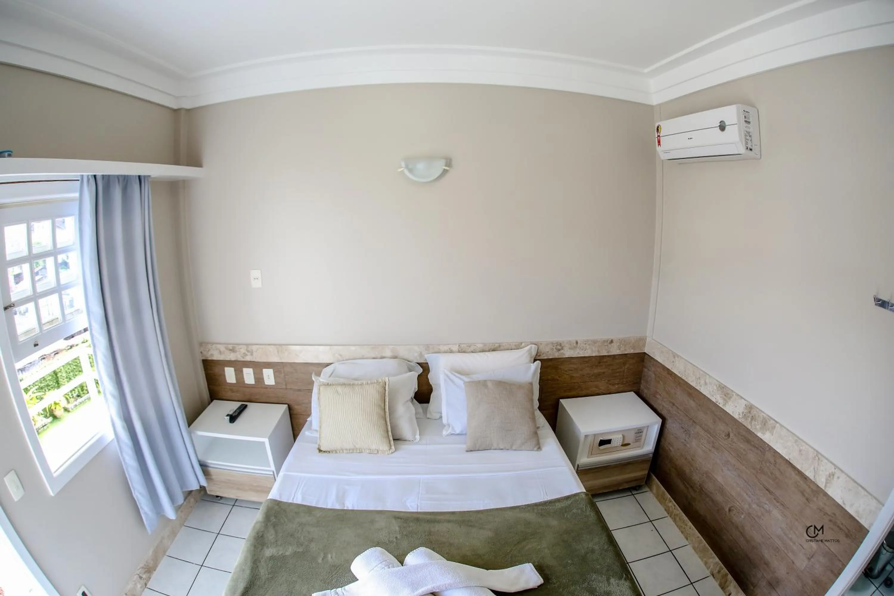 Bed in Hotel Pousada da Mangueira