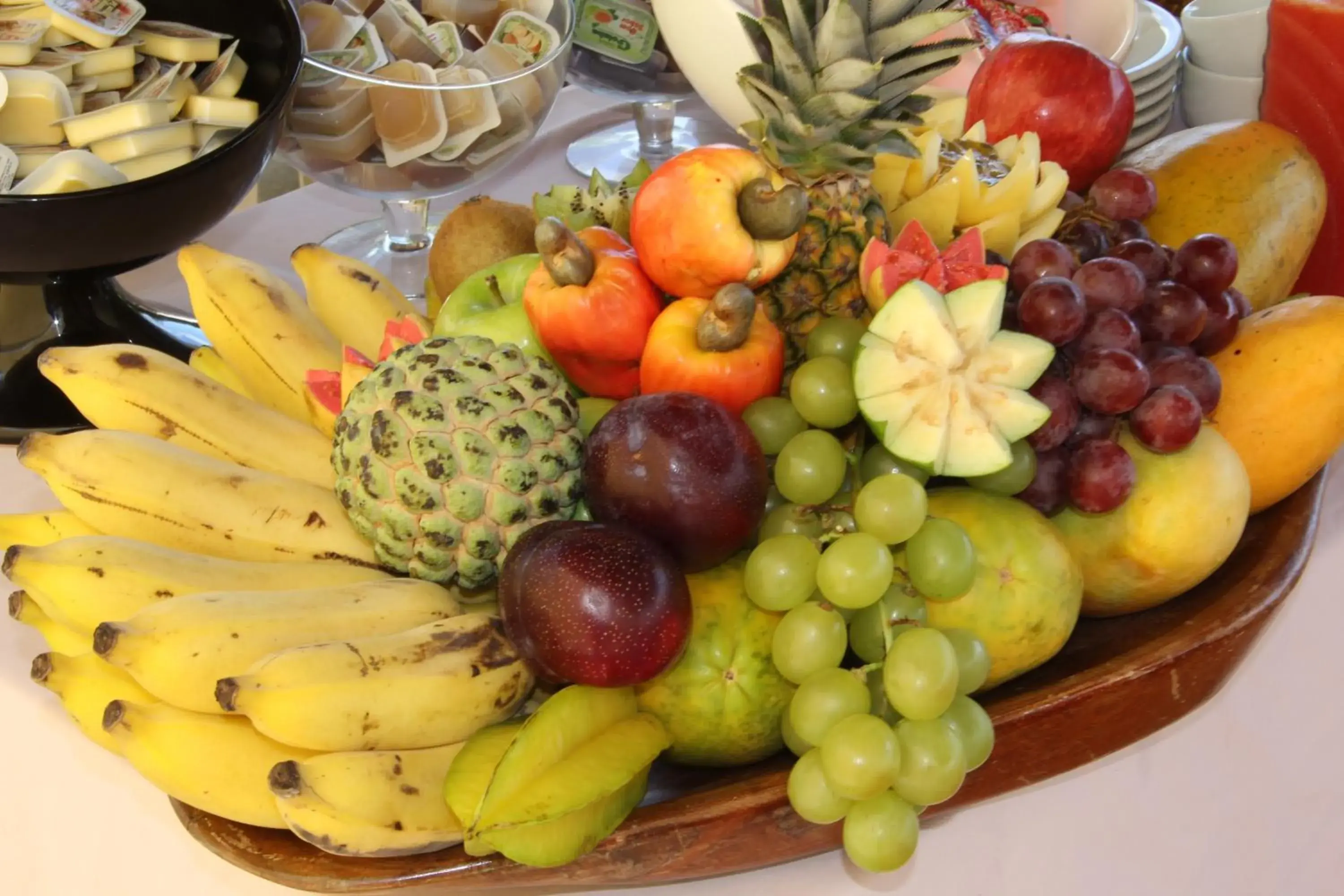 Food close-up in Hotel Pousada da Mangueira Food close-up in Hotel Pousada da Mangueira
