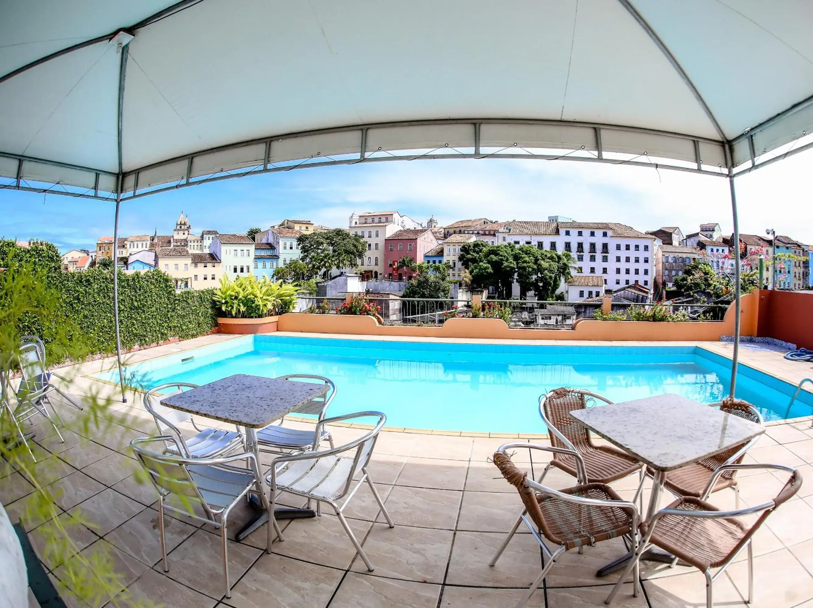 City view in Hotel Pousada da Mangueira City view in Hotel Pousada da Mangueira