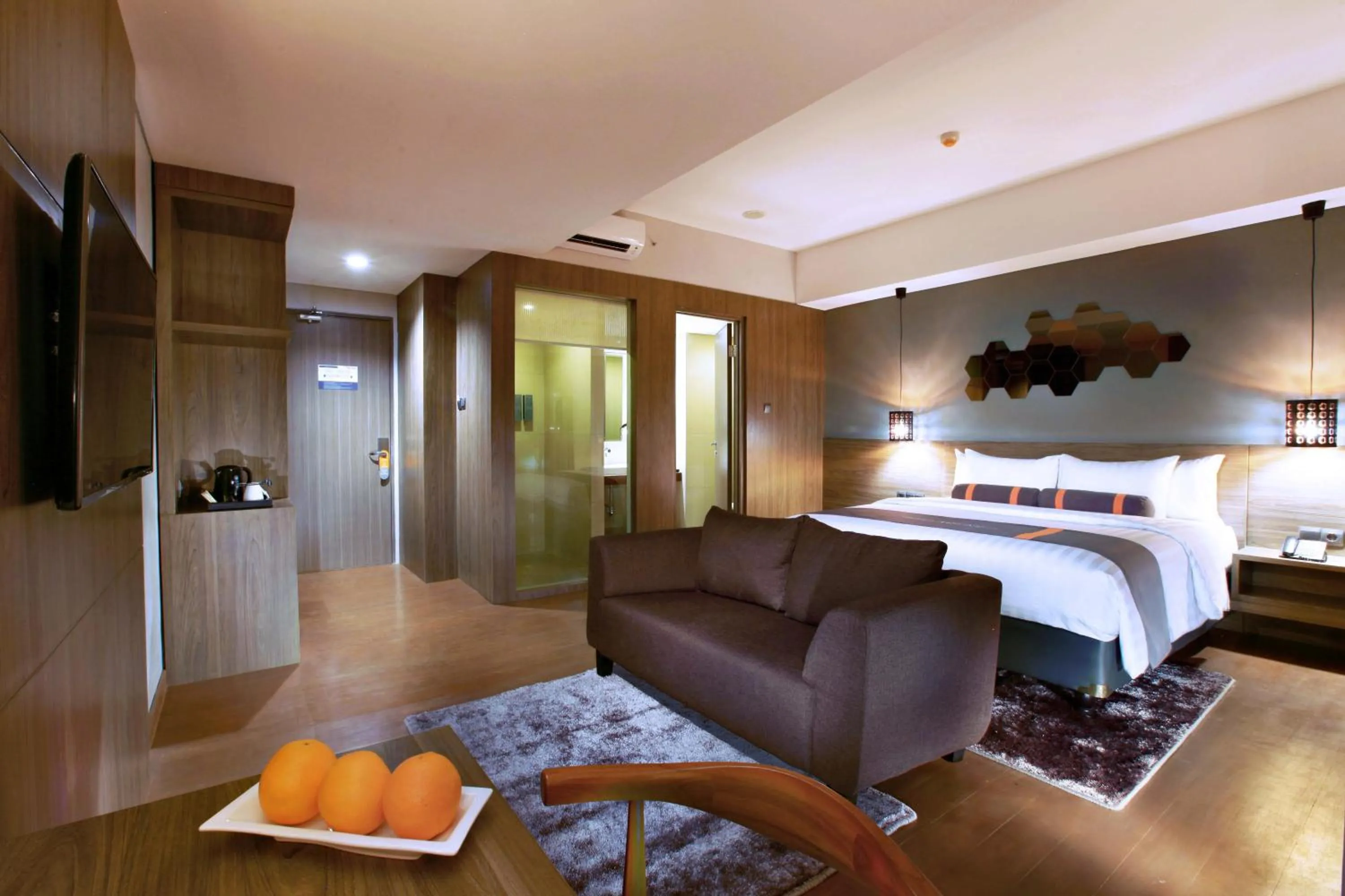 Bed in Harper Purwakarta by ASTON