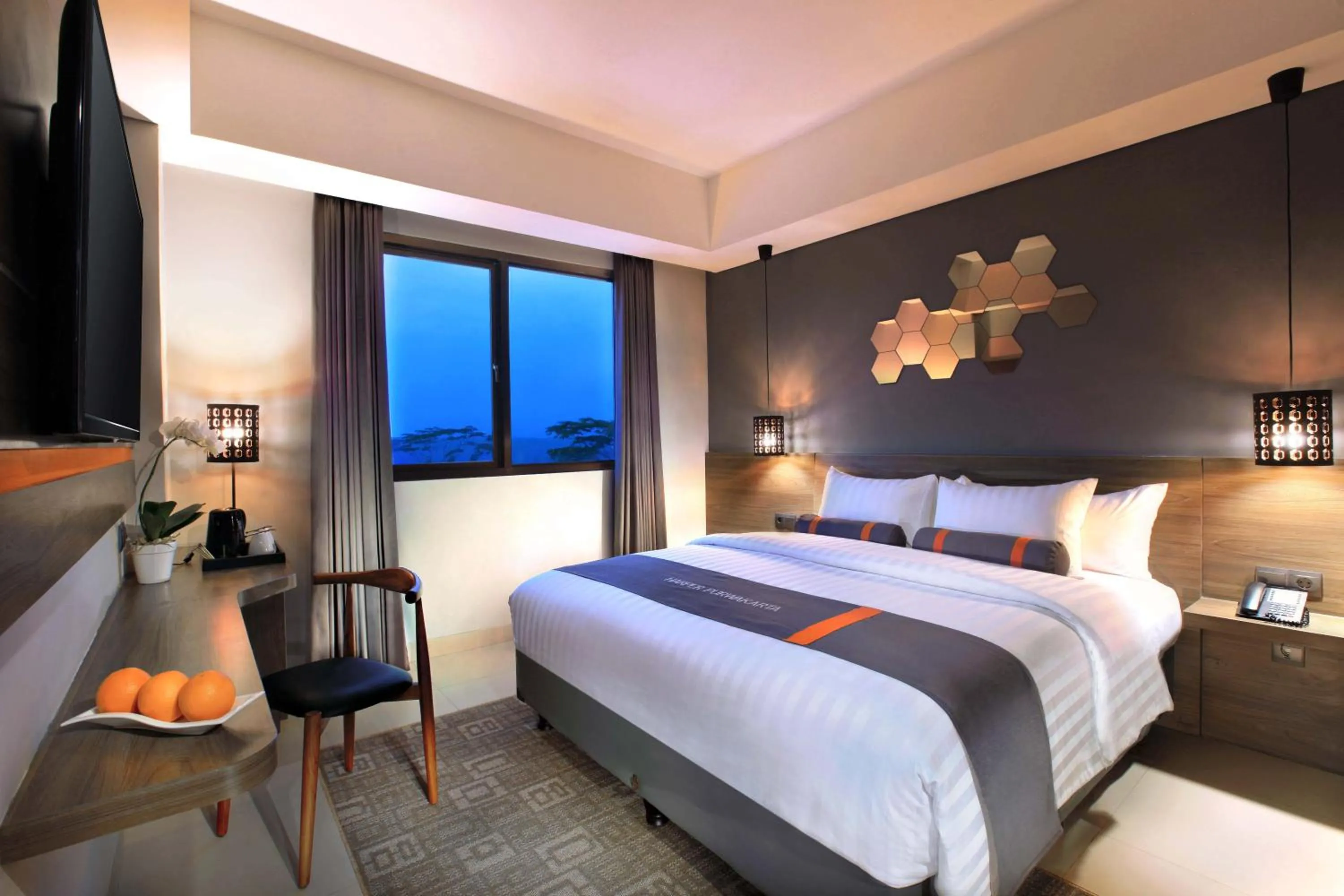 Bed in Harper Purwakarta by ASTON