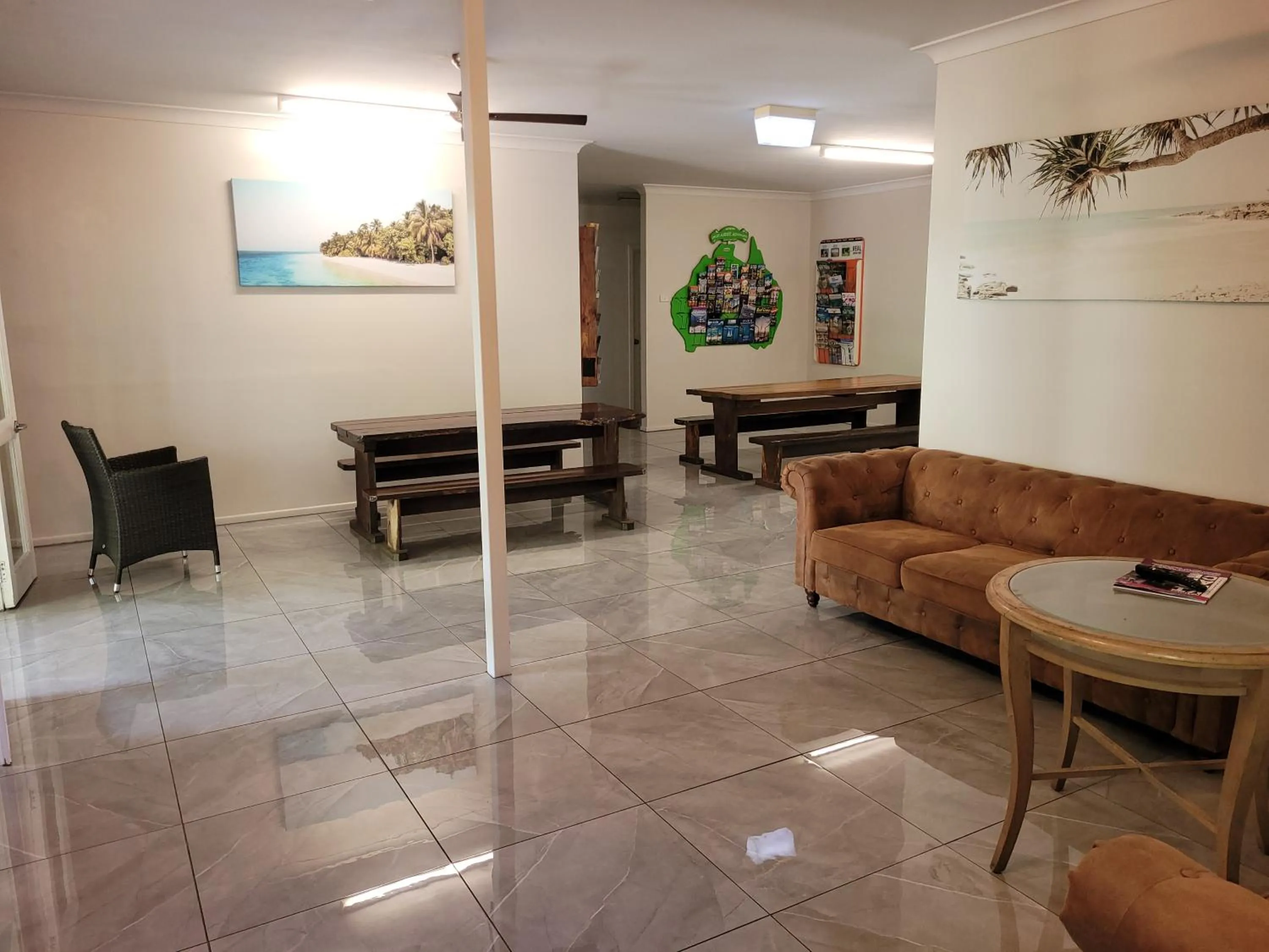 Living room in Travellers Paradise