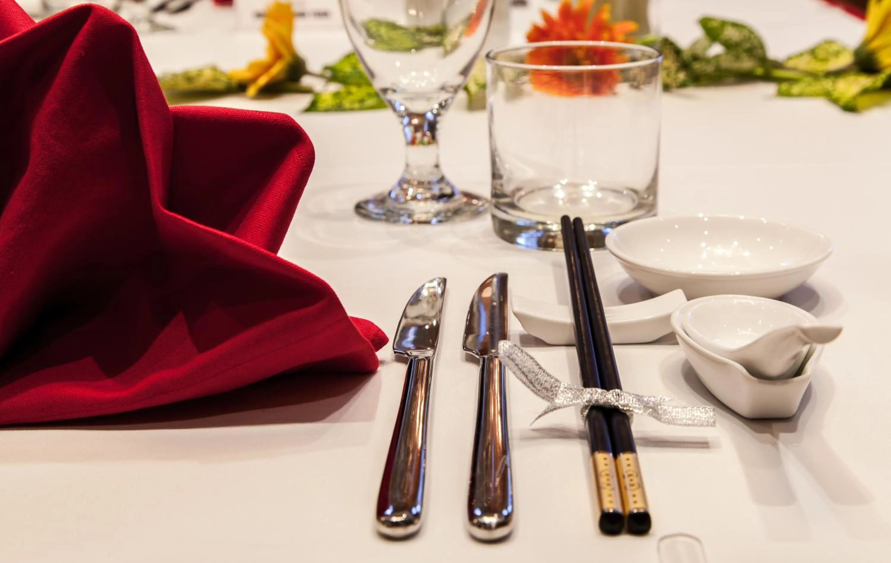 Dining area in Army Hotel