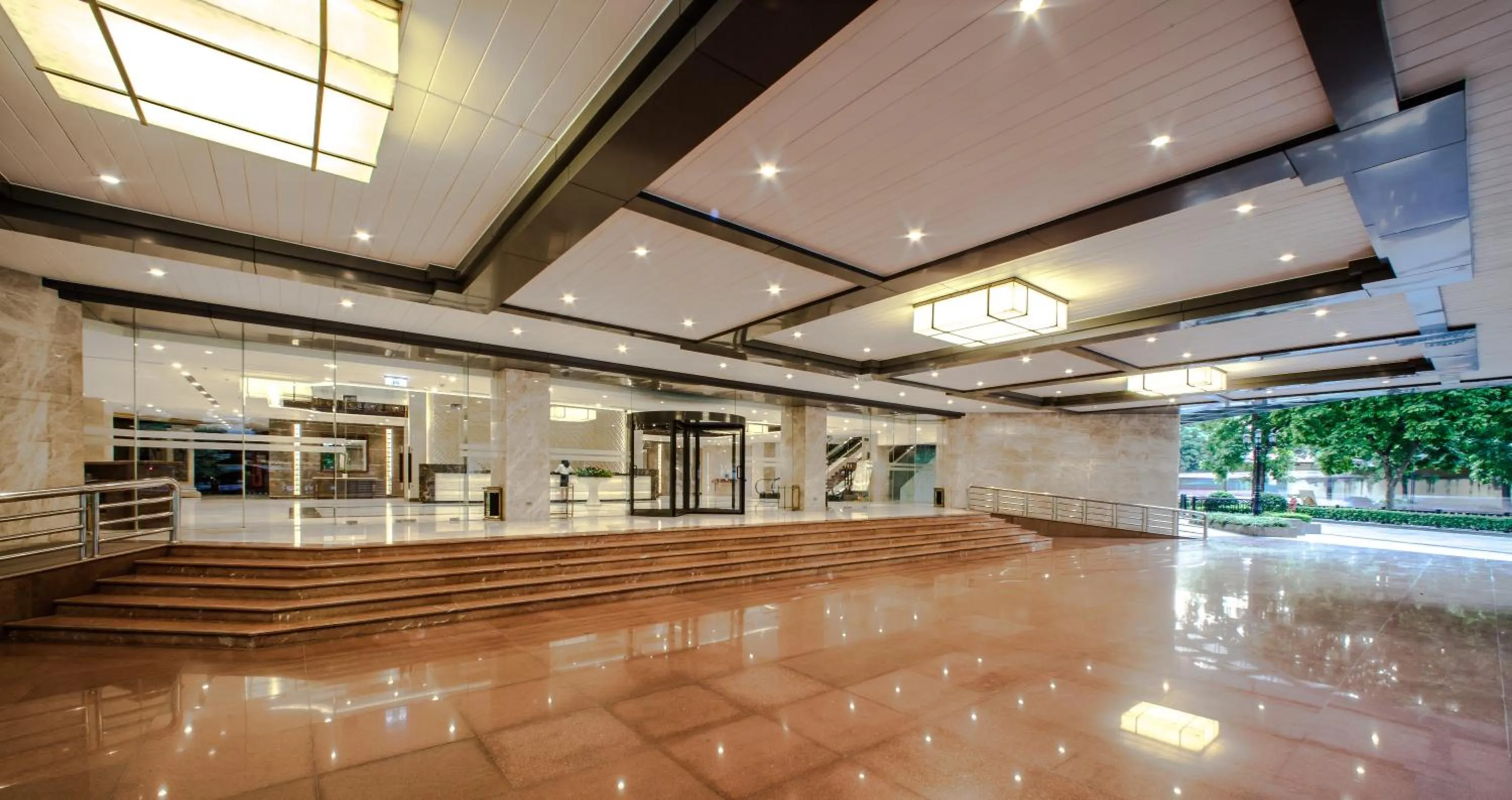 Lobby or reception in Army Hotel