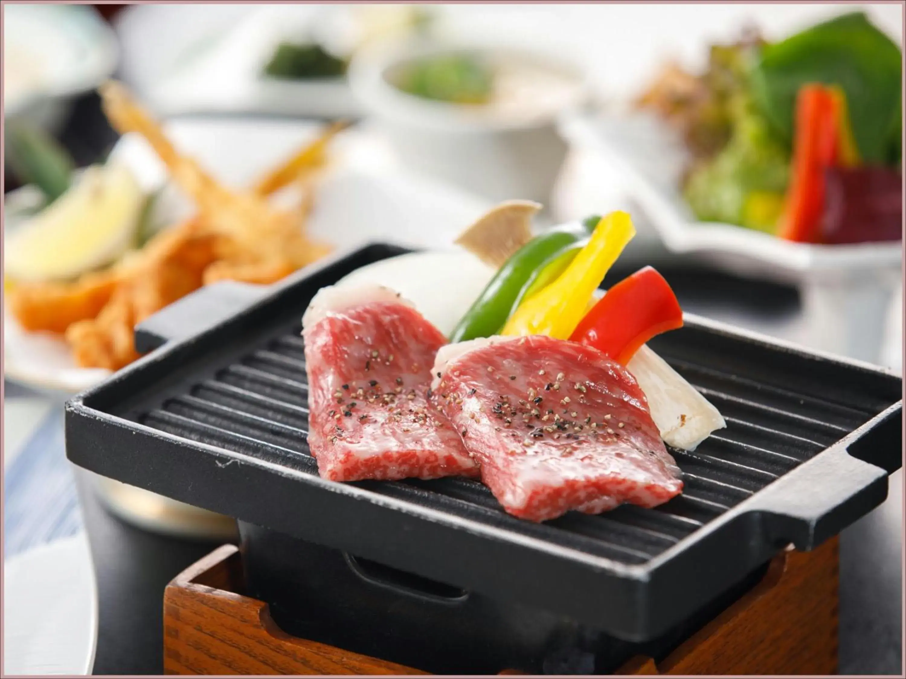 Food close-up in Hagi Kanko Hotel Food close-up in Hagi Kanko Hotel