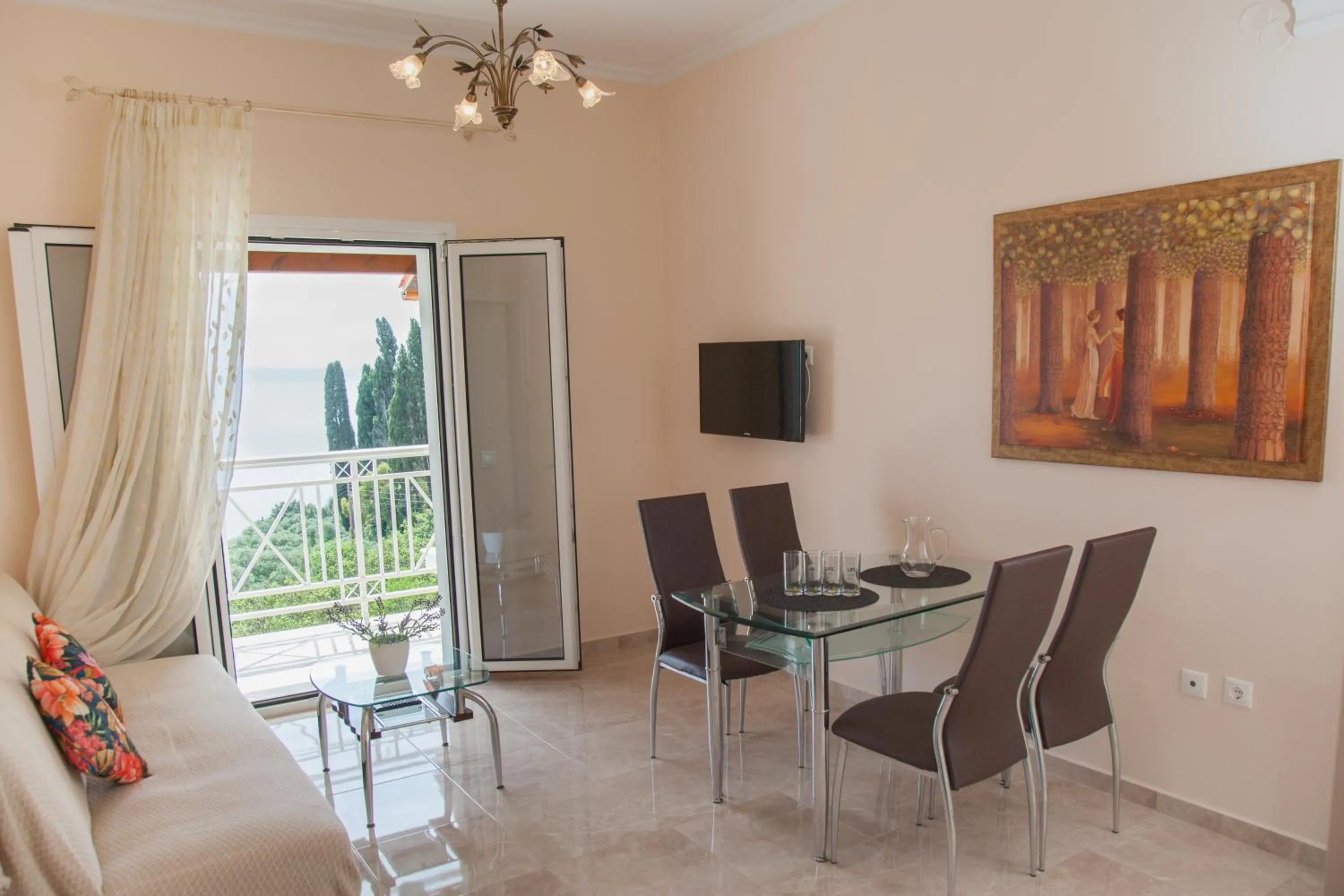 Living room in Brentanos Apartments - A - View of Paradise