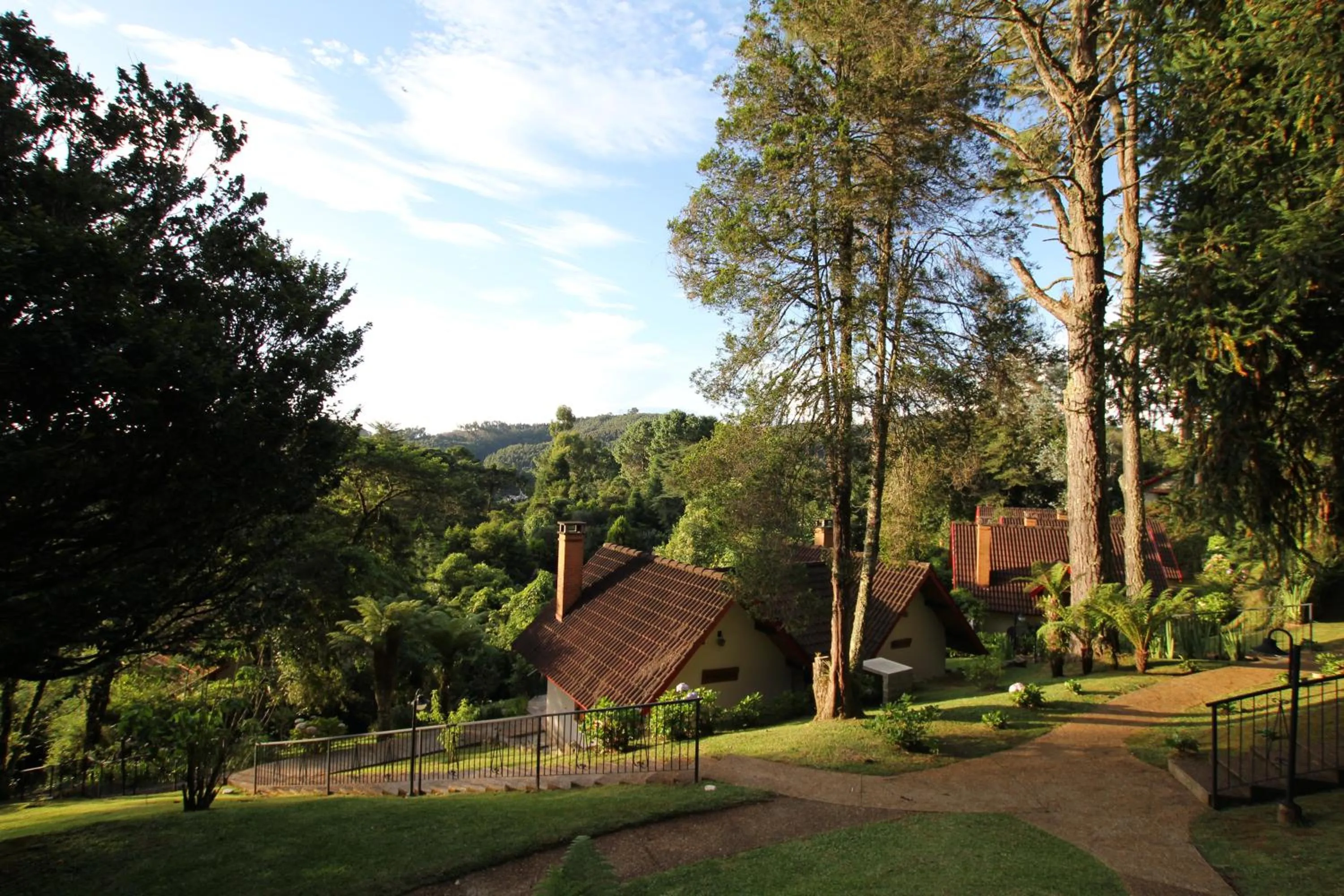 Garden view in Pousada Aguia da Montanha