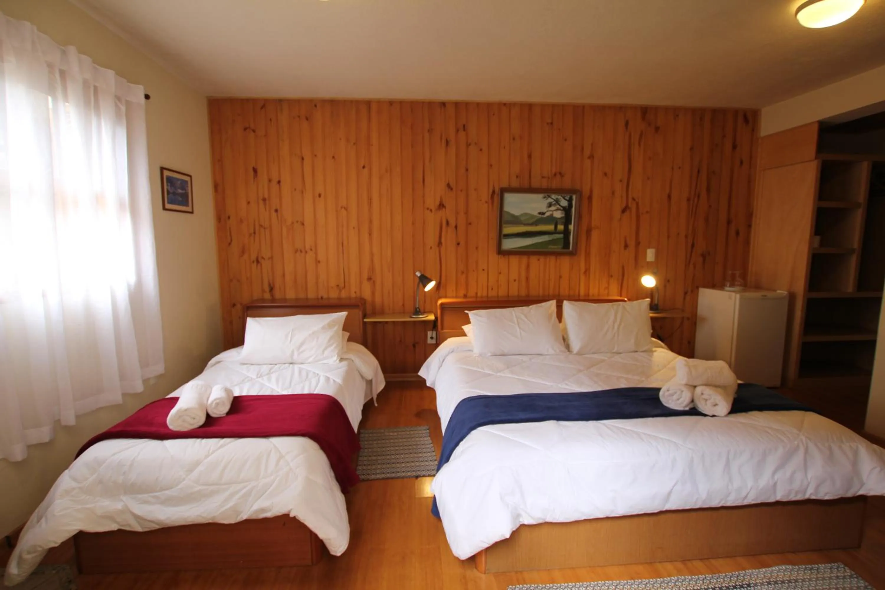 Bed in Pousada Aguia da Montanha