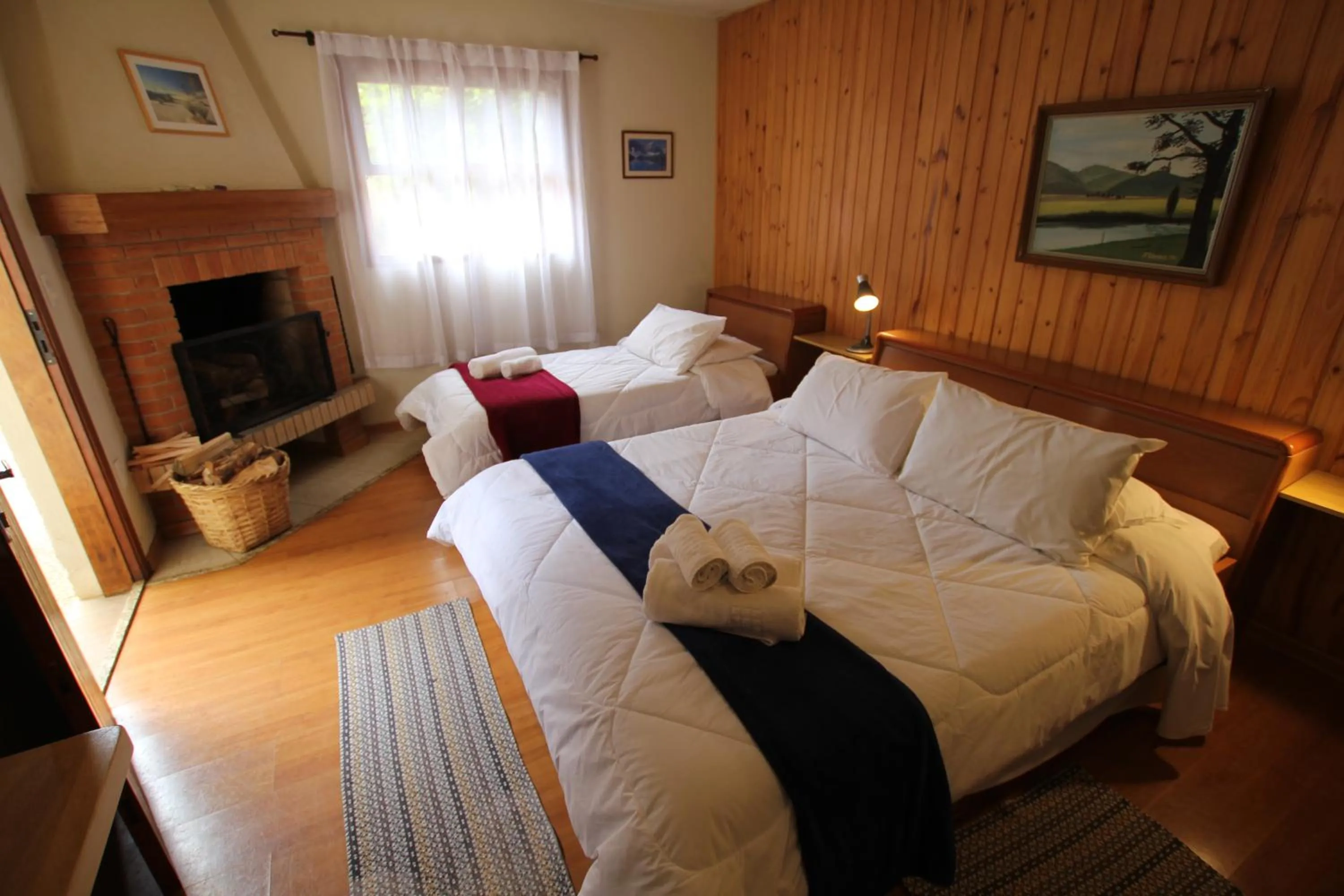 Bed in Pousada Aguia da Montanha