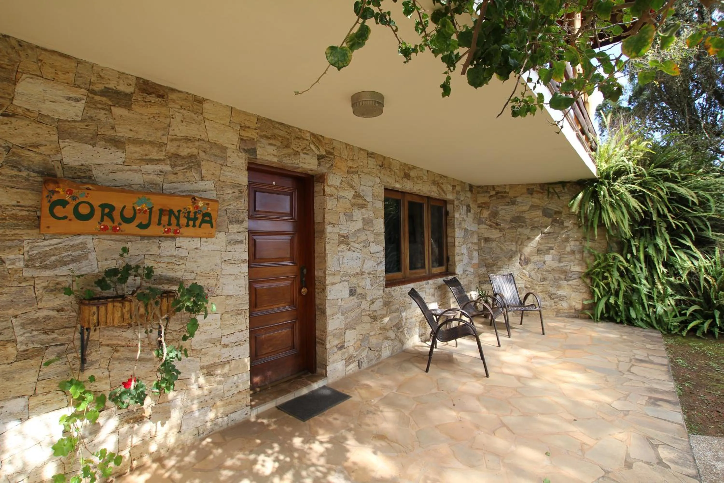 Patio in Pousada Aguia da Montanha