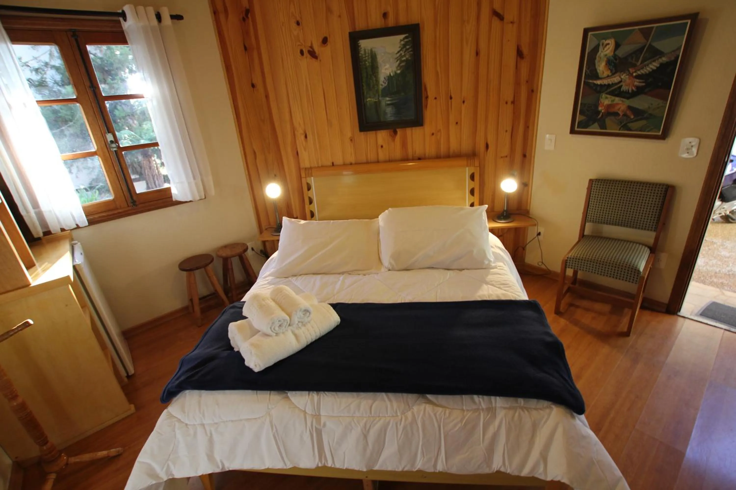 Bed in Pousada Aguia da Montanha