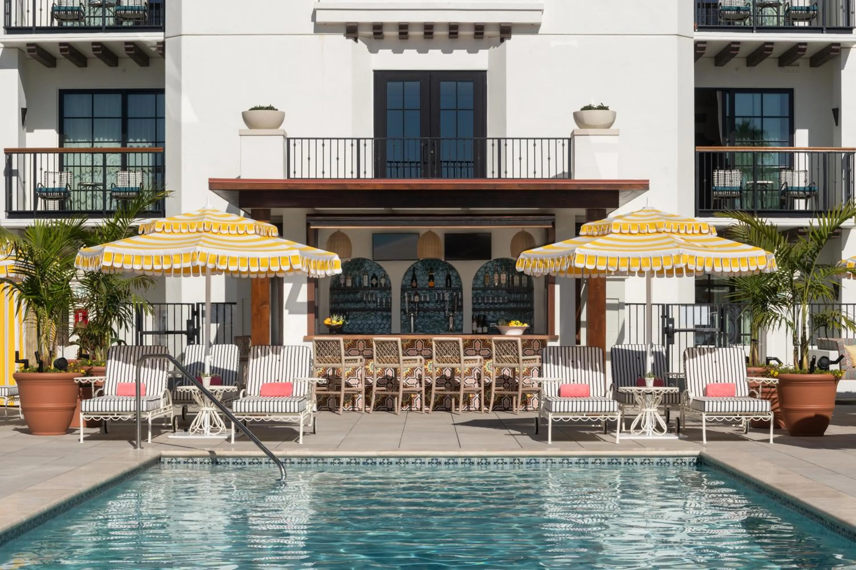 Swimming pool in La Bahia Hotel & Spa