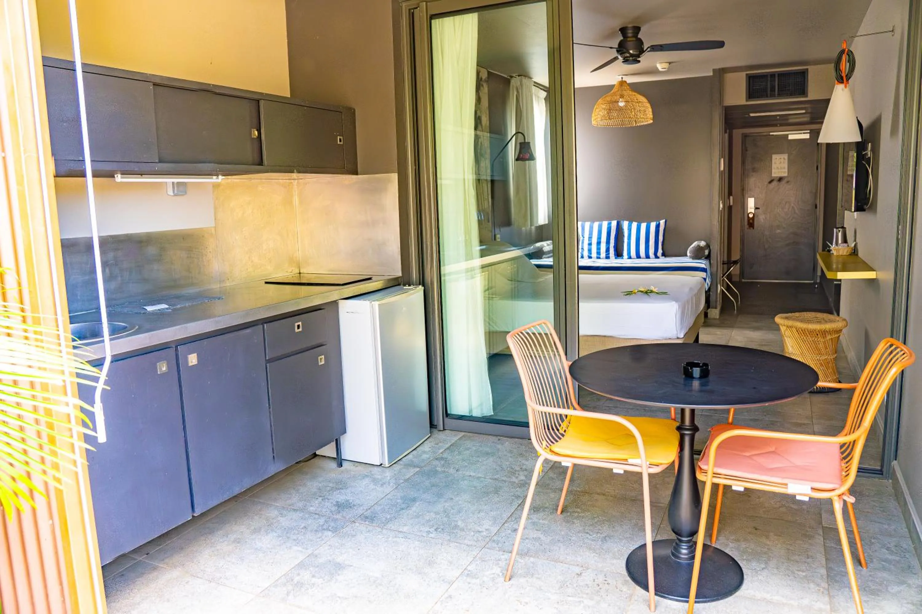 Patio in Dina Morgabine Saint Gilles