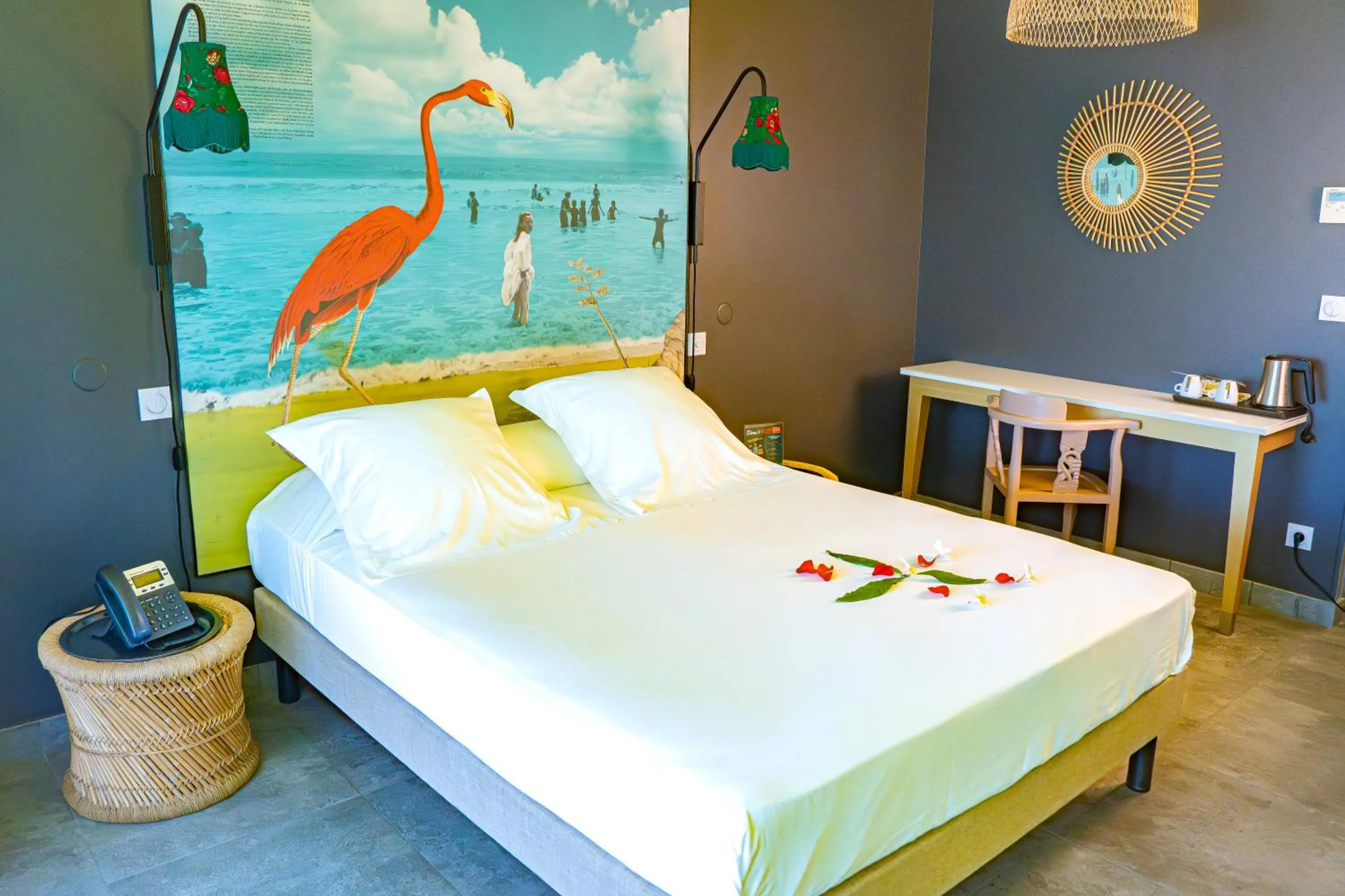 Bed in Dina Morgabine Saint Gilles