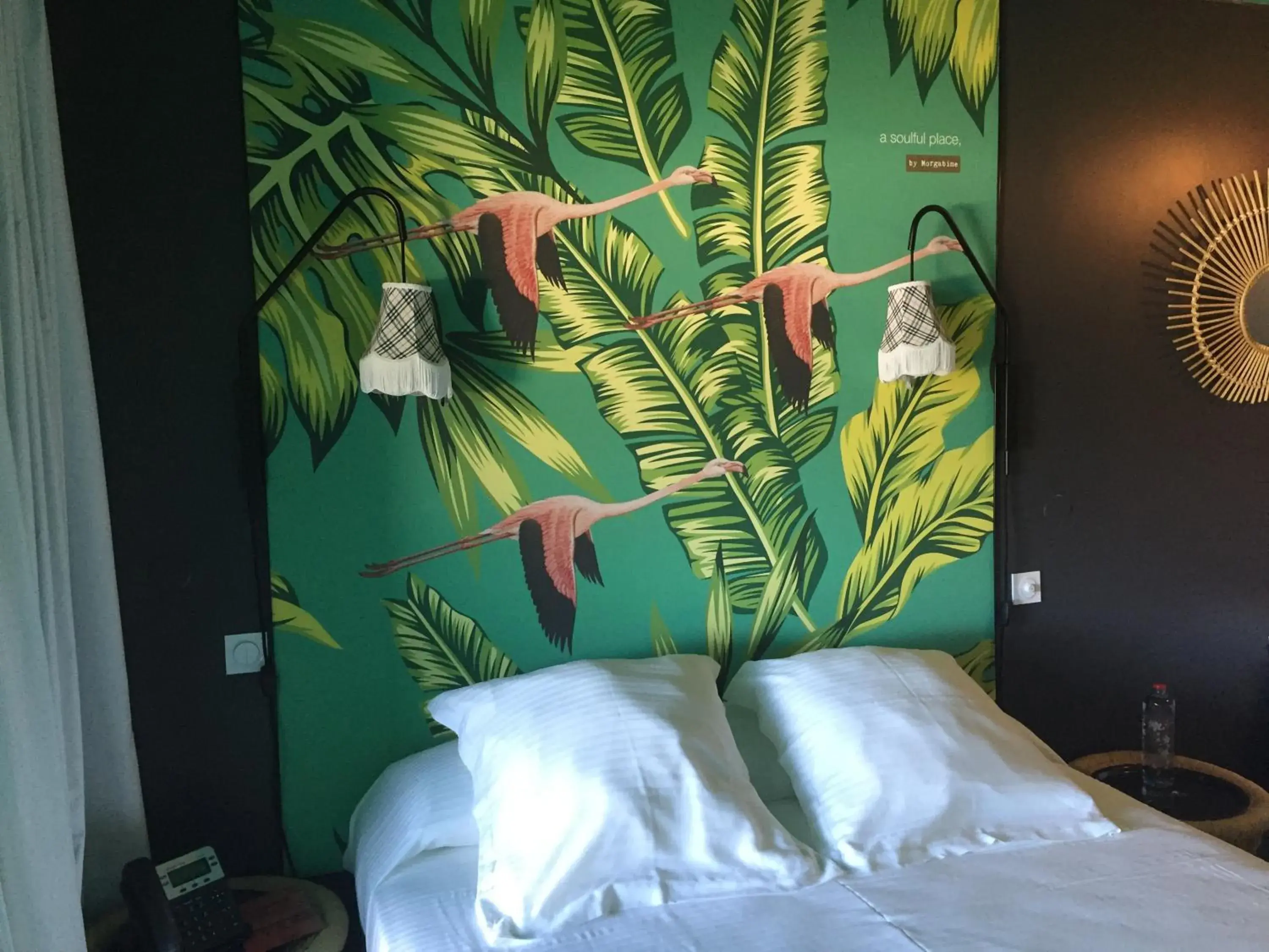 Bedroom, Bed in Dina Morgabine Saint Gilles Bedroom, Bed in Dina Morgabine Saint Gilles