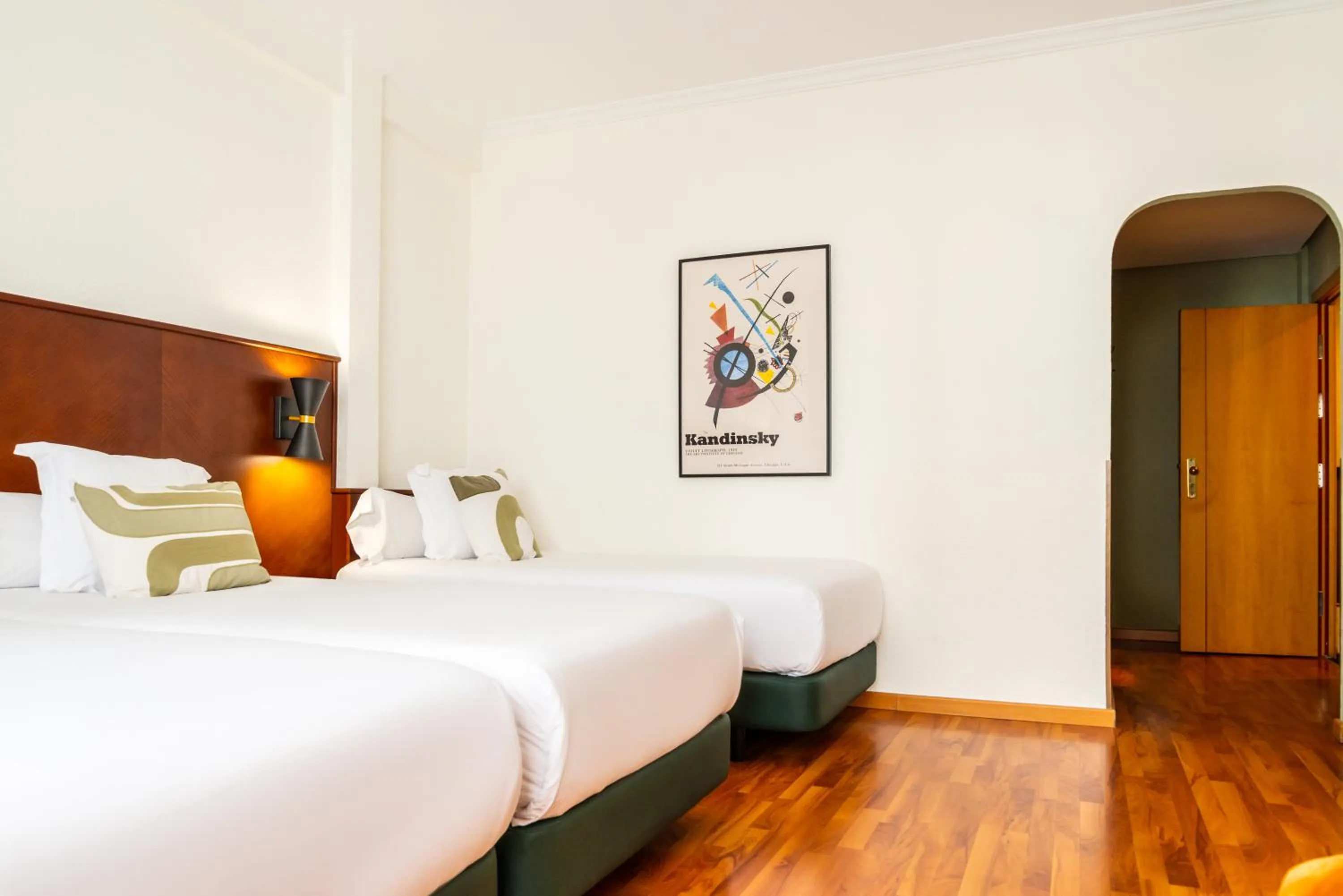 Bed in Hotel Casón del Tormes by HappyCulture