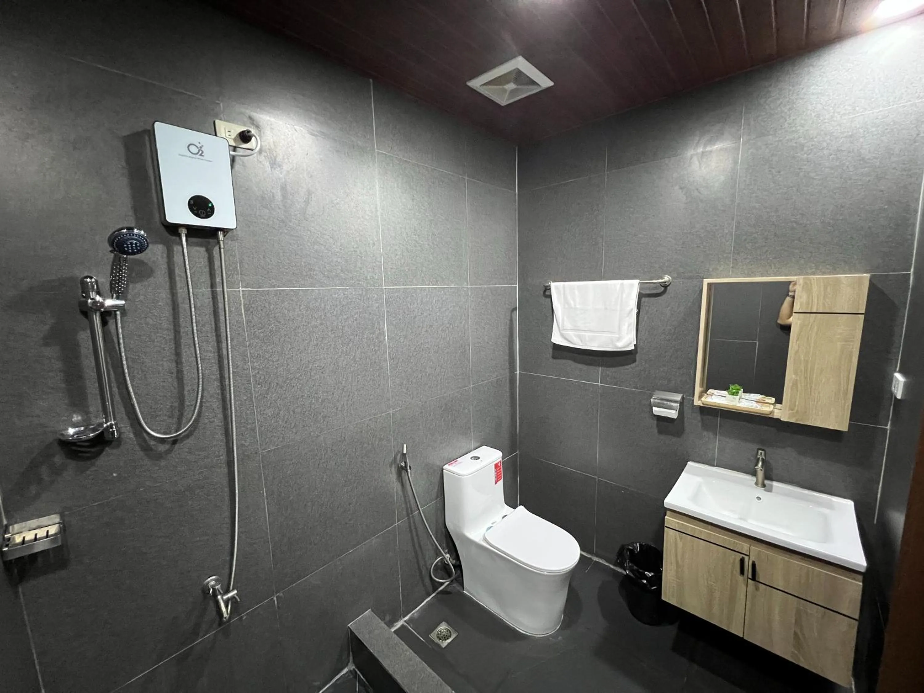 Bathroom in Rossa Hotel