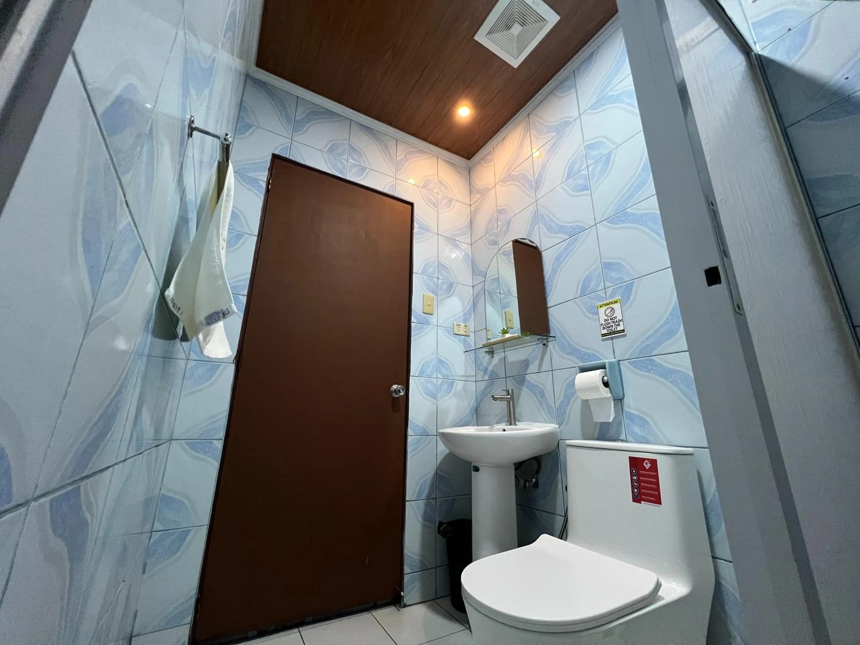 Bathroom in Rossa Hotel