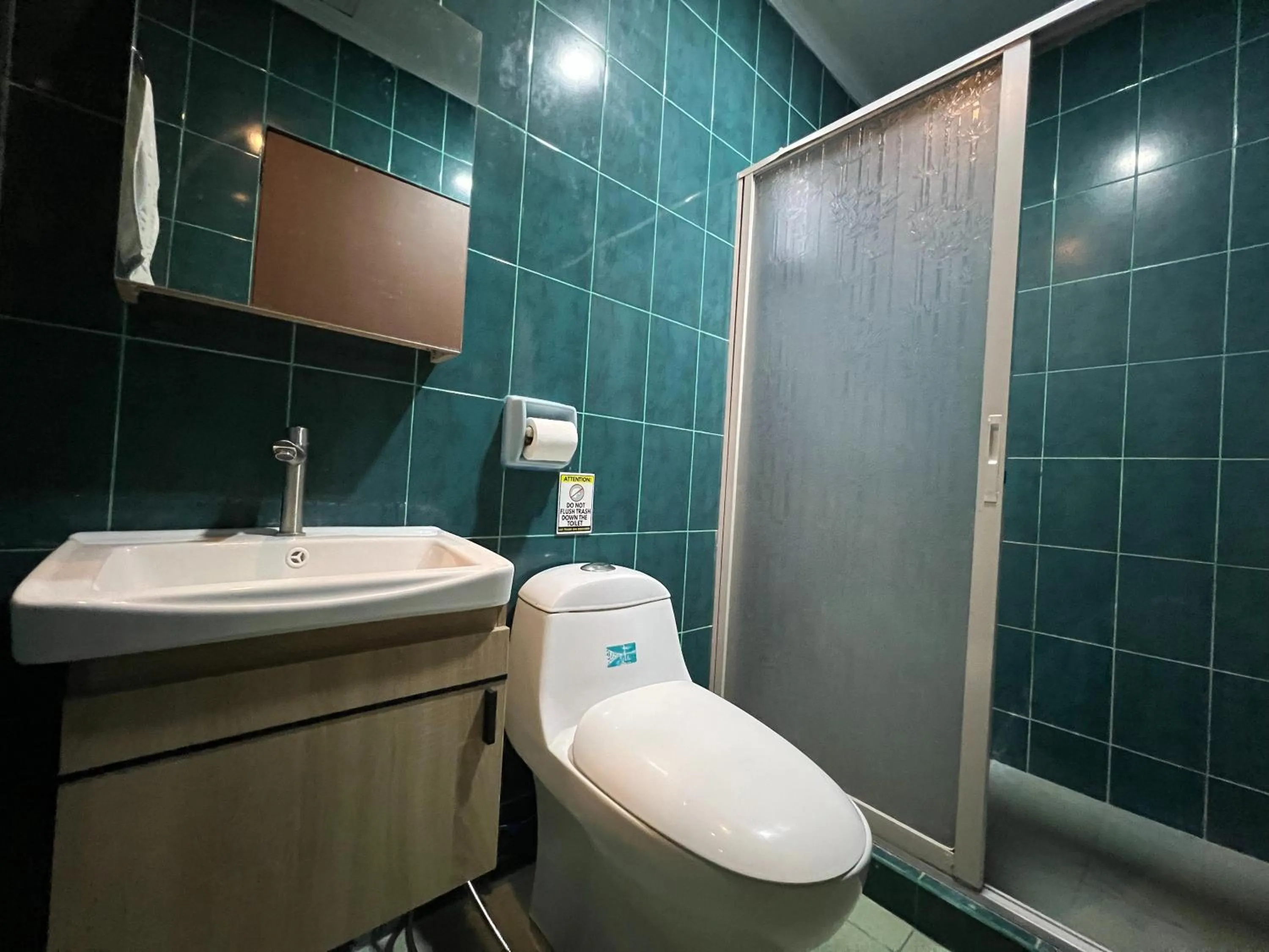 Bathroom in Rossa Hotel