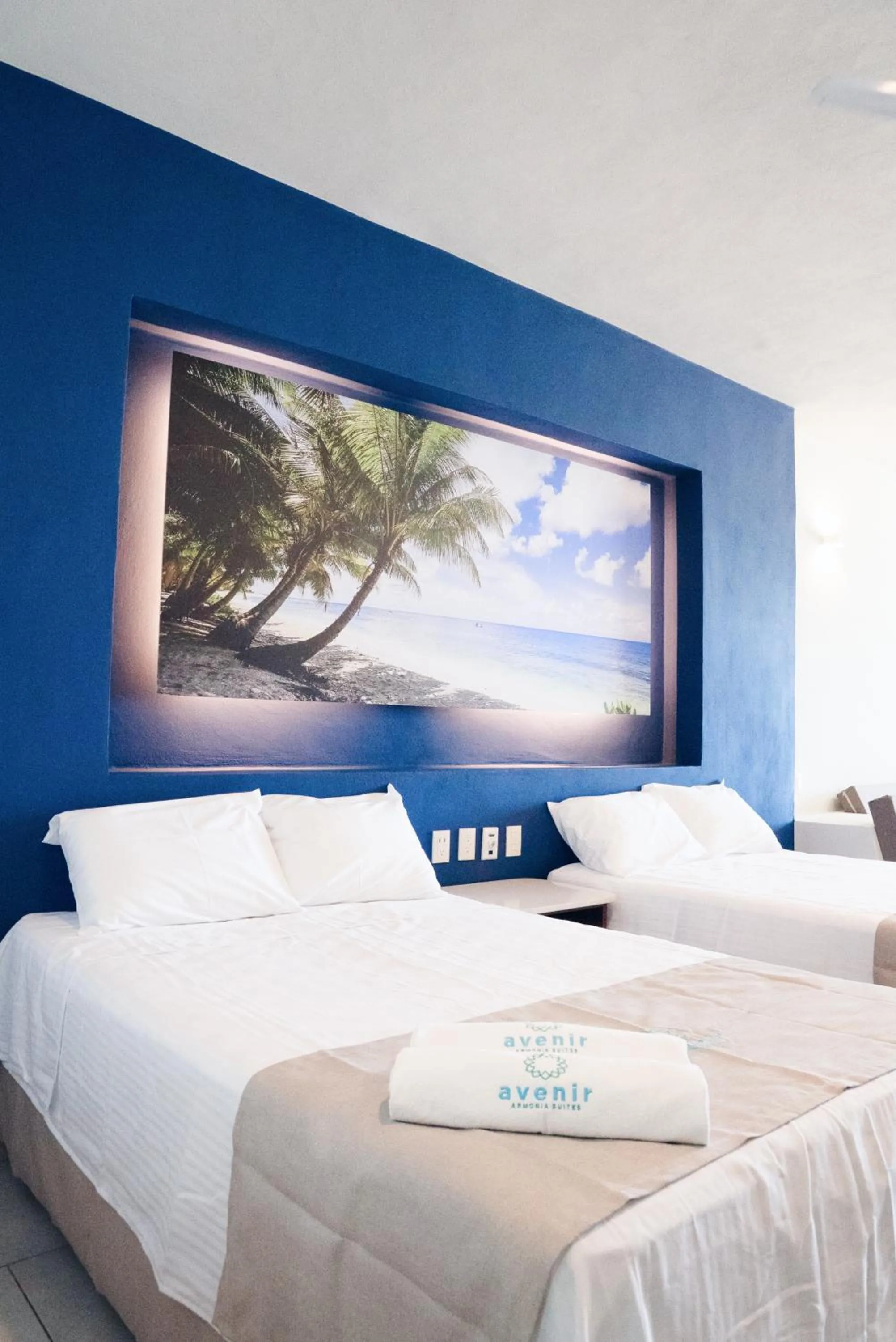 Bed in Avenir Armonia Suites