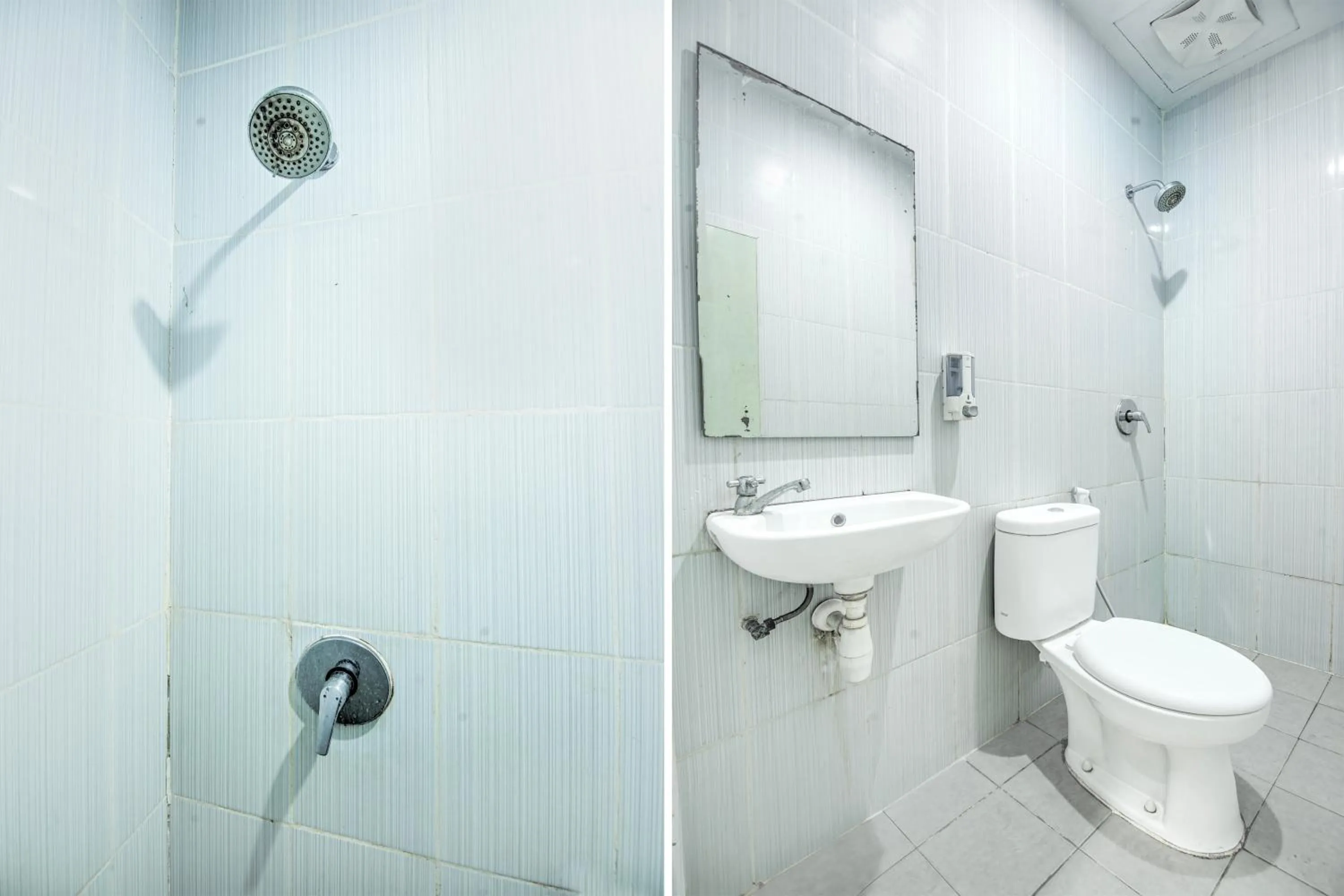 Bathroom in Hotel O Makassar near Mall Panakukang formerly Hotel Lucky Inn Makassar