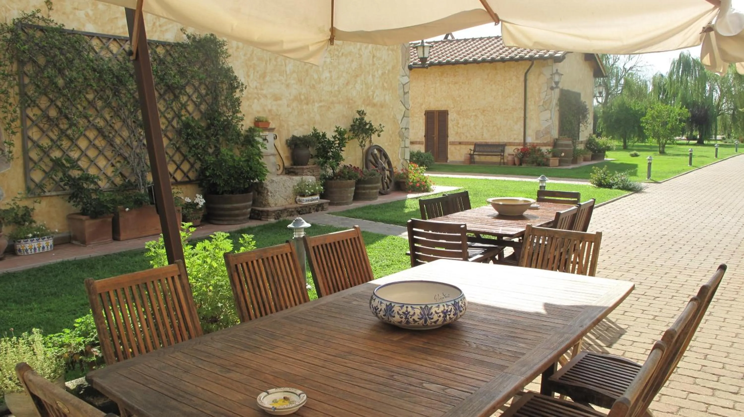 Garden in Podere Turicchio