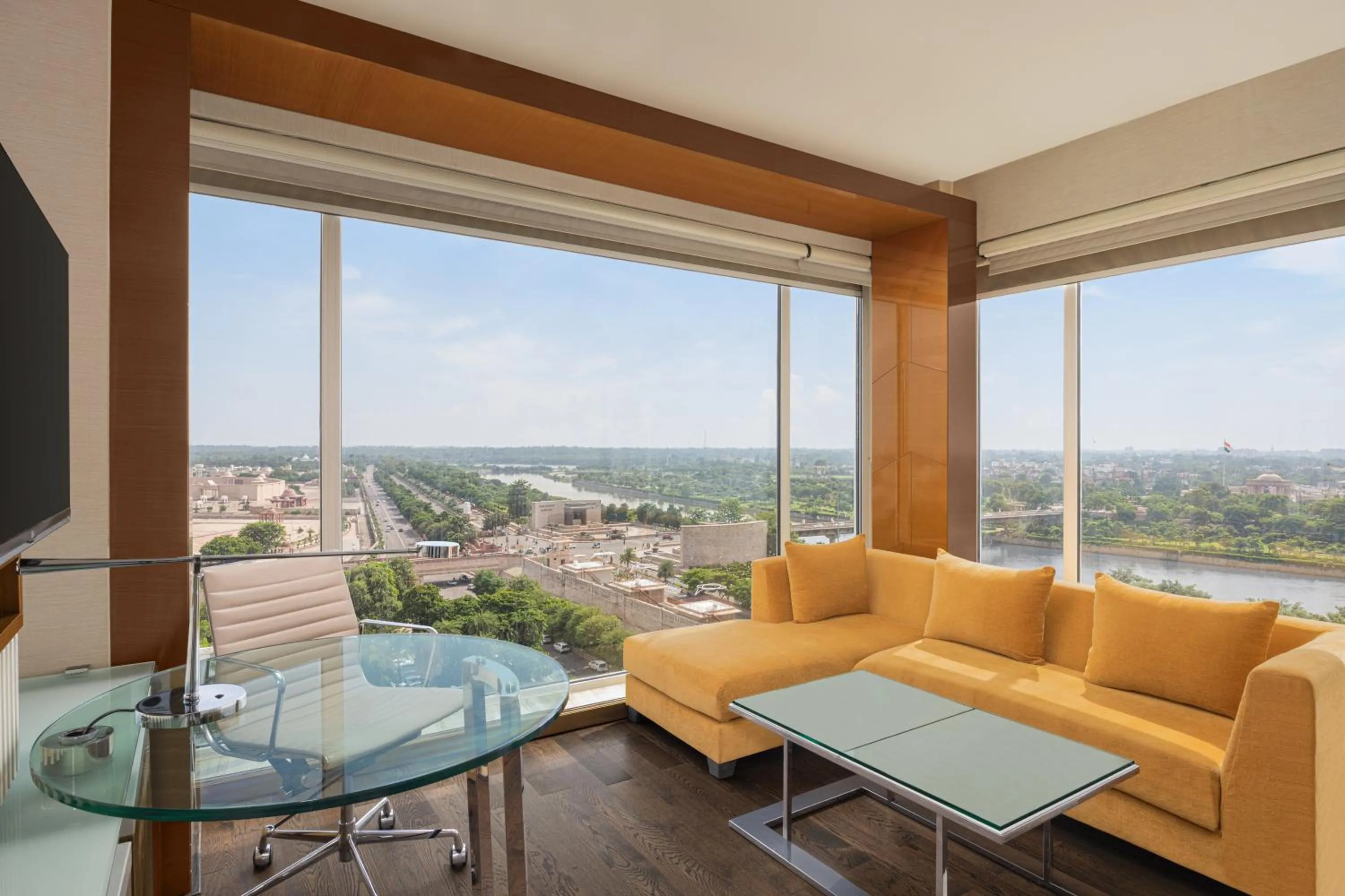 Living room in Renaissance Lucknow Hotel, Gomti Nagar